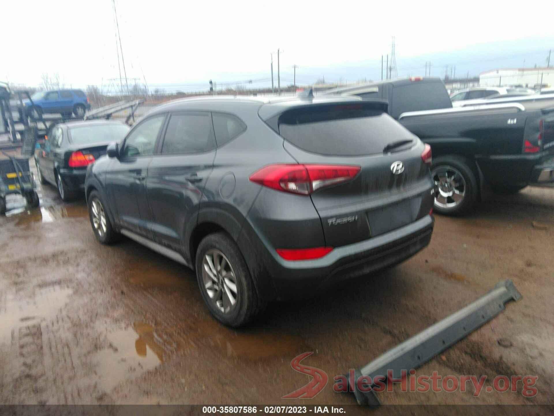 KM8J3CA41JU661069 2018 HYUNDAI TUCSON