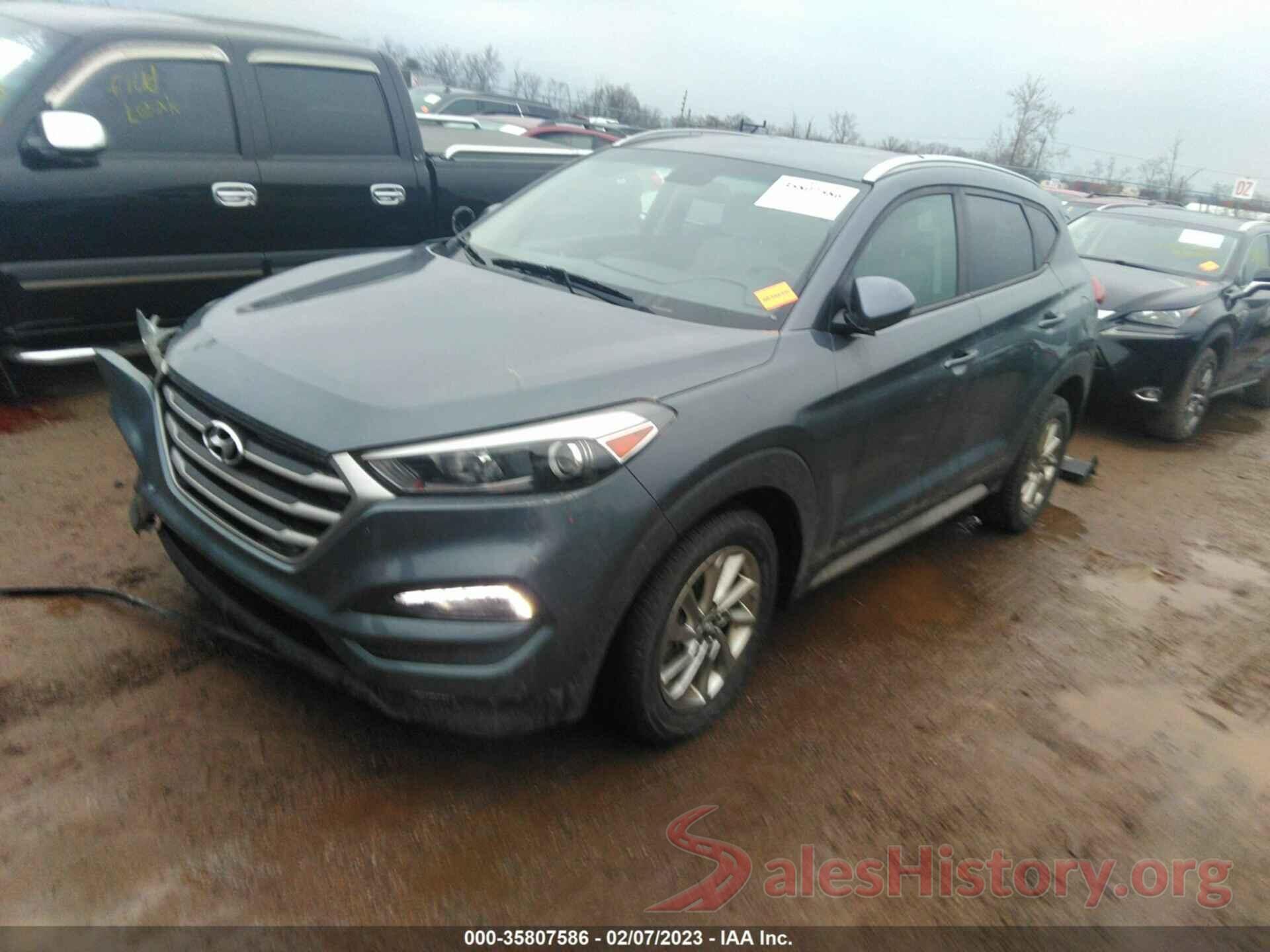 KM8J3CA41JU661069 2018 HYUNDAI TUCSON