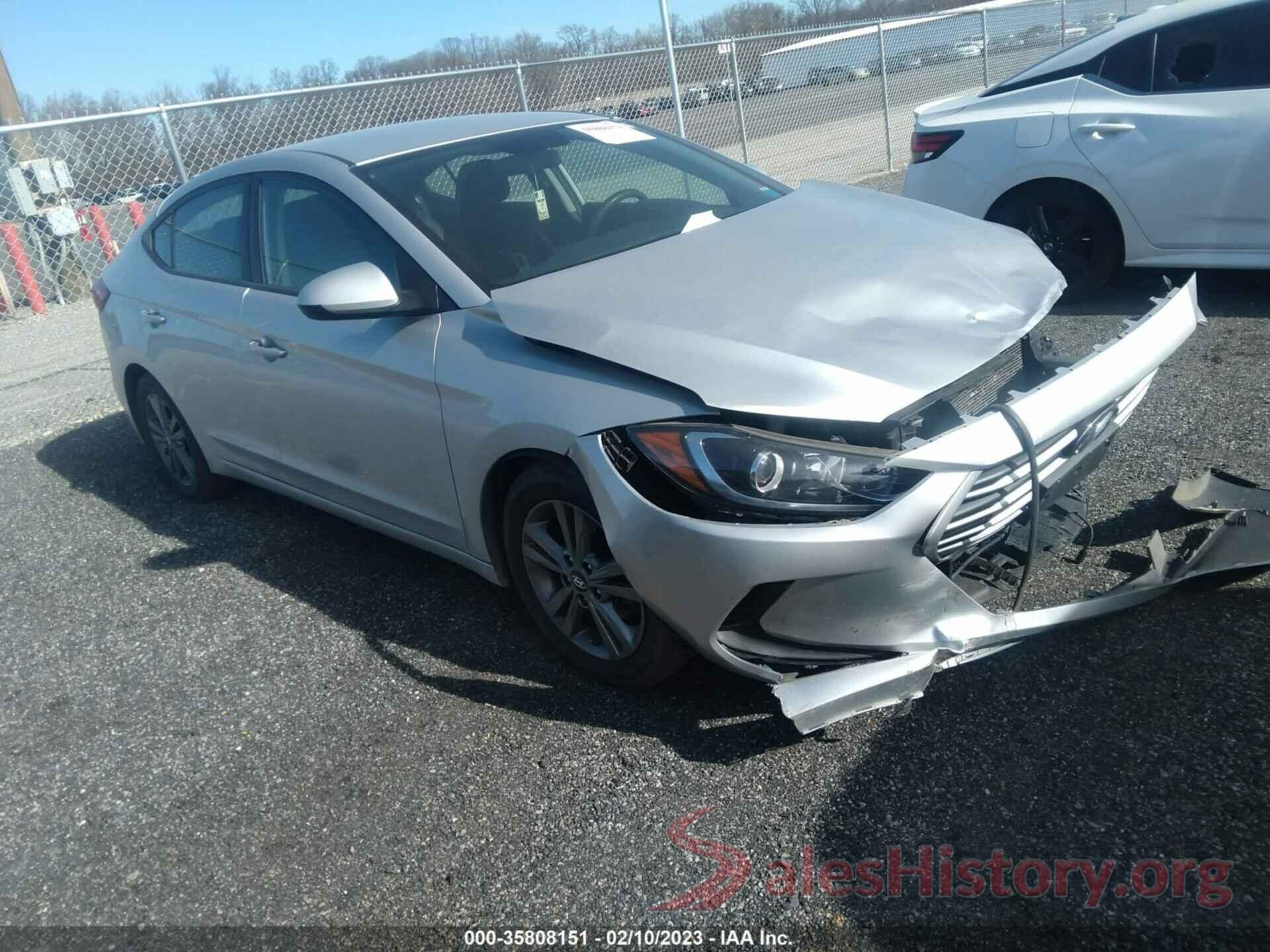 5NPD84LF8JH275248 2018 HYUNDAI ELANTRA