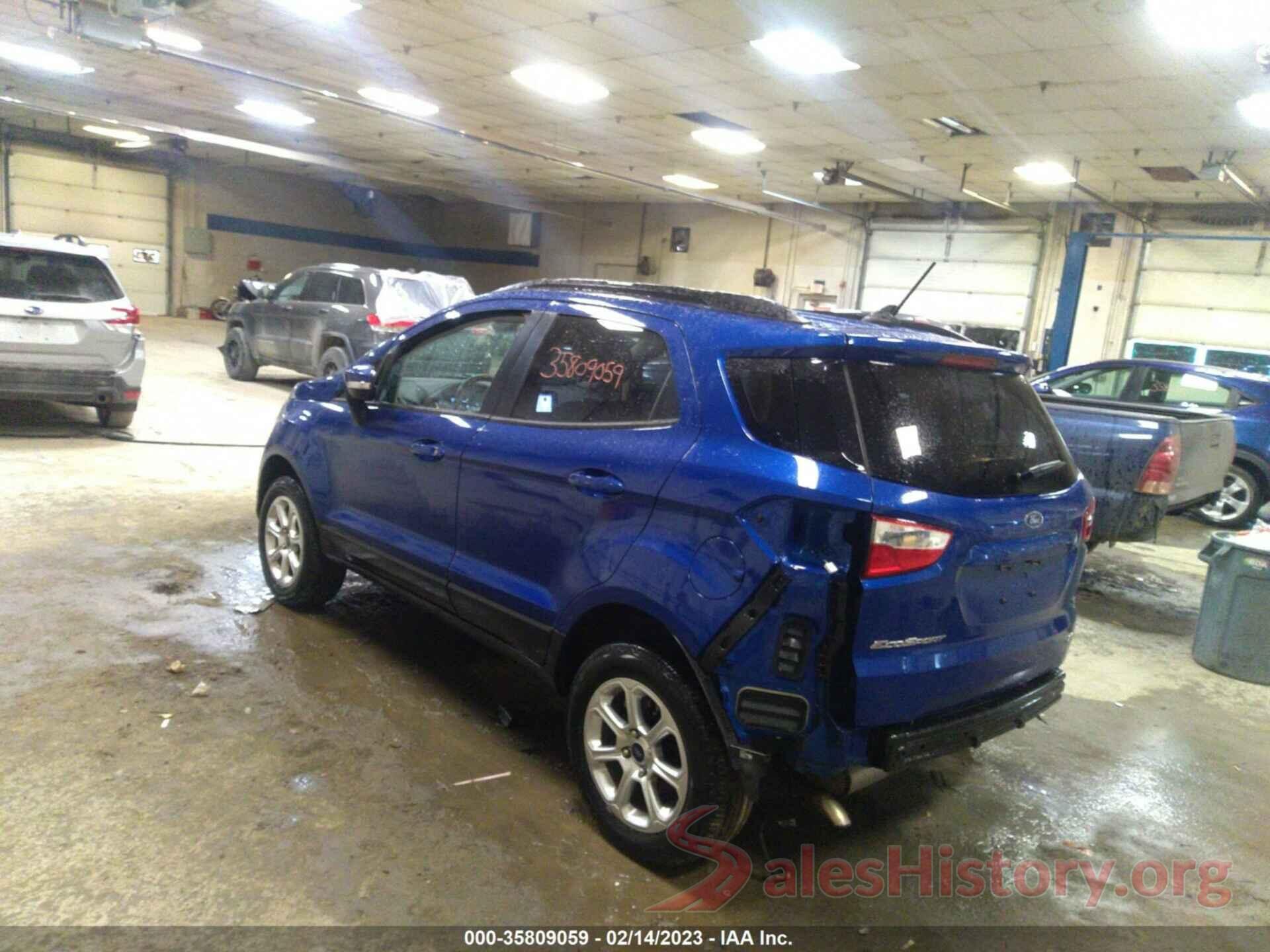 MAJ6S3GL9KC270907 2019 FORD ECOSPORT