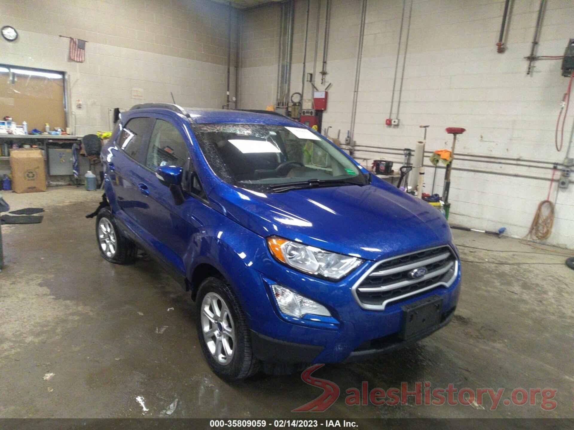 MAJ6S3GL9KC270907 2019 FORD ECOSPORT