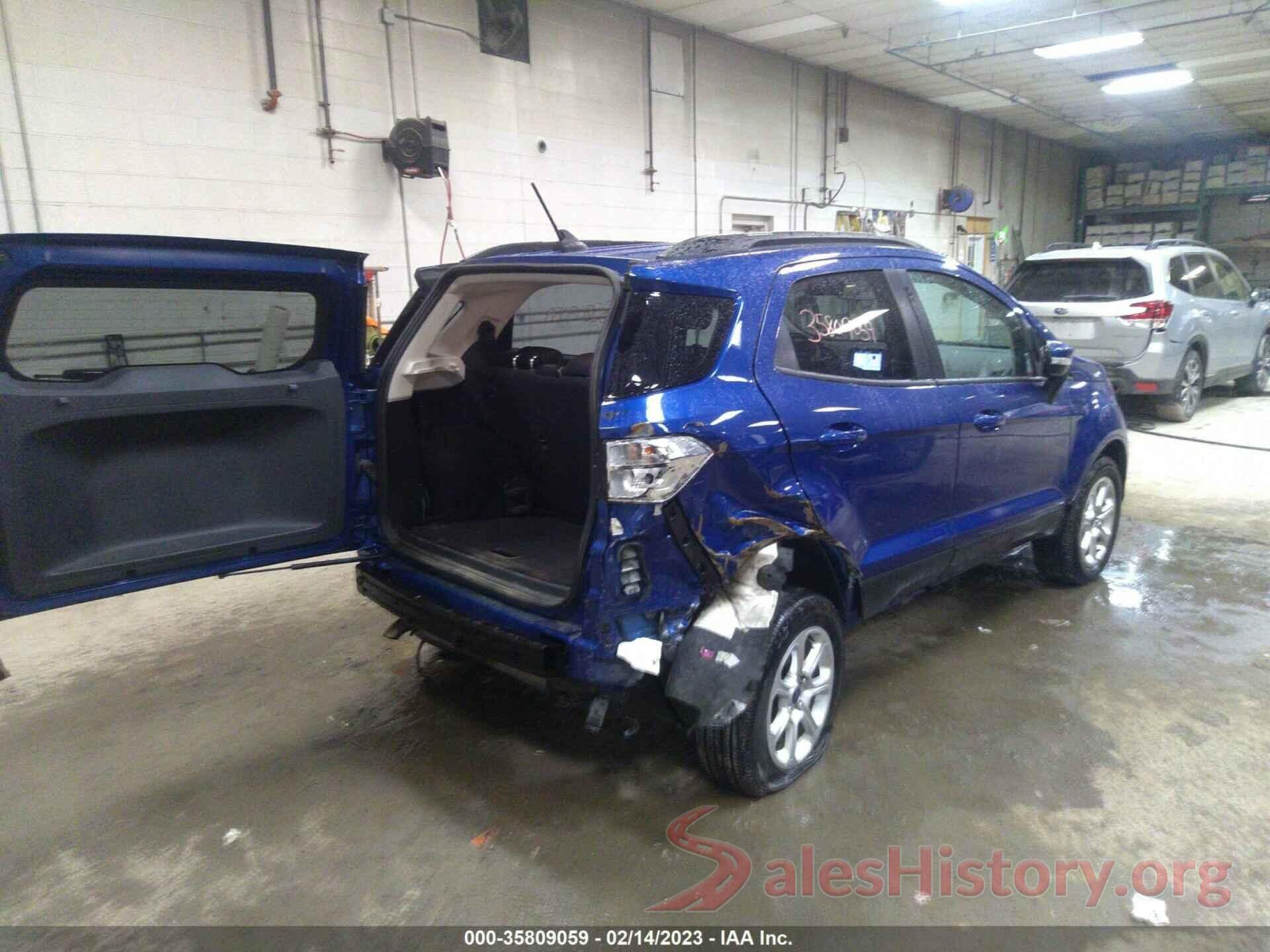 MAJ6S3GL9KC270907 2019 FORD ECOSPORT