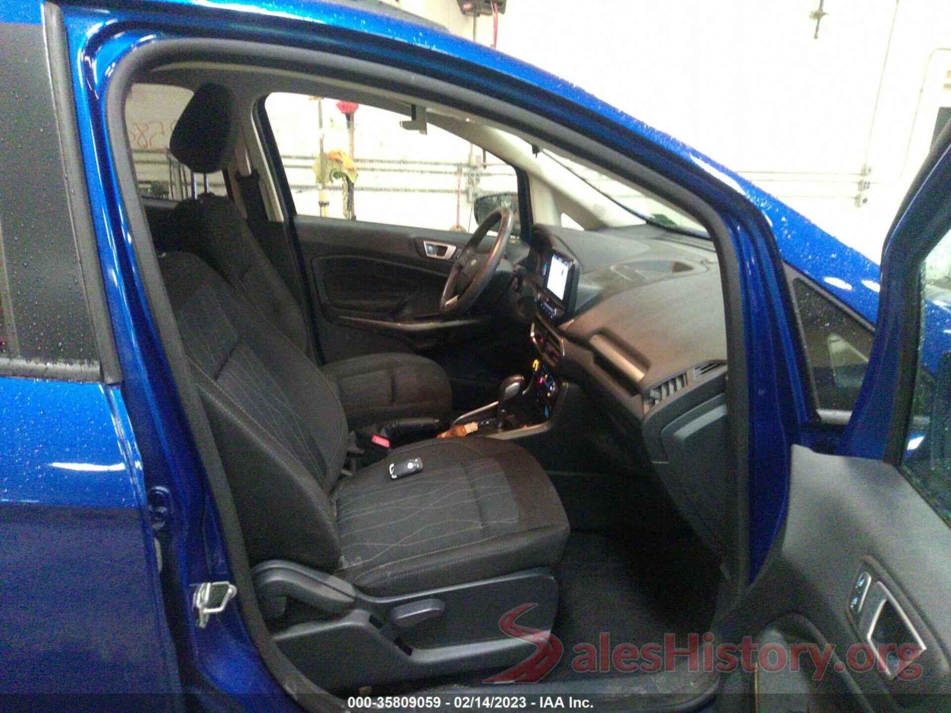 MAJ6S3GL9KC270907 2019 FORD ECOSPORT