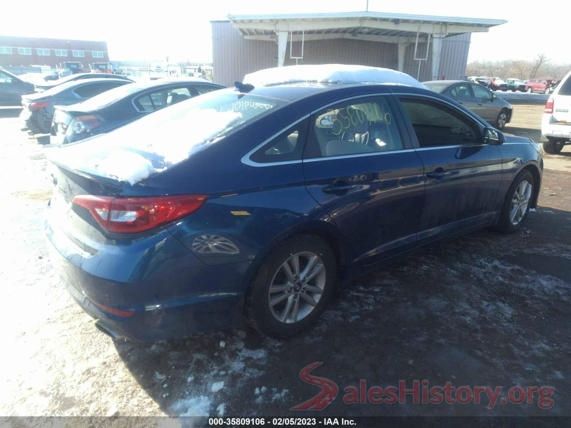 5NPE24AF8HH583944 2017 HYUNDAI SONATA