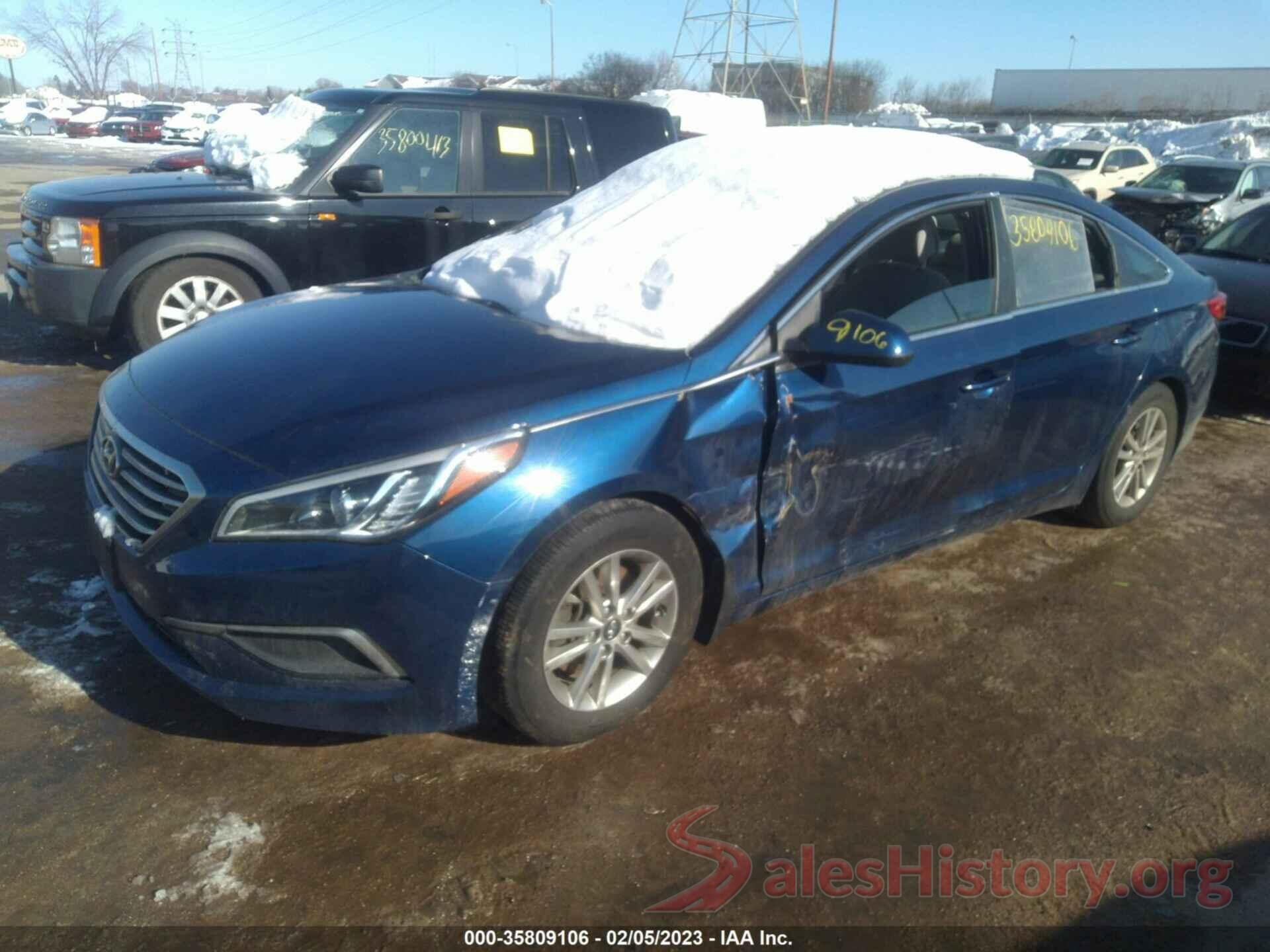 5NPE24AF8HH583944 2017 HYUNDAI SONATA