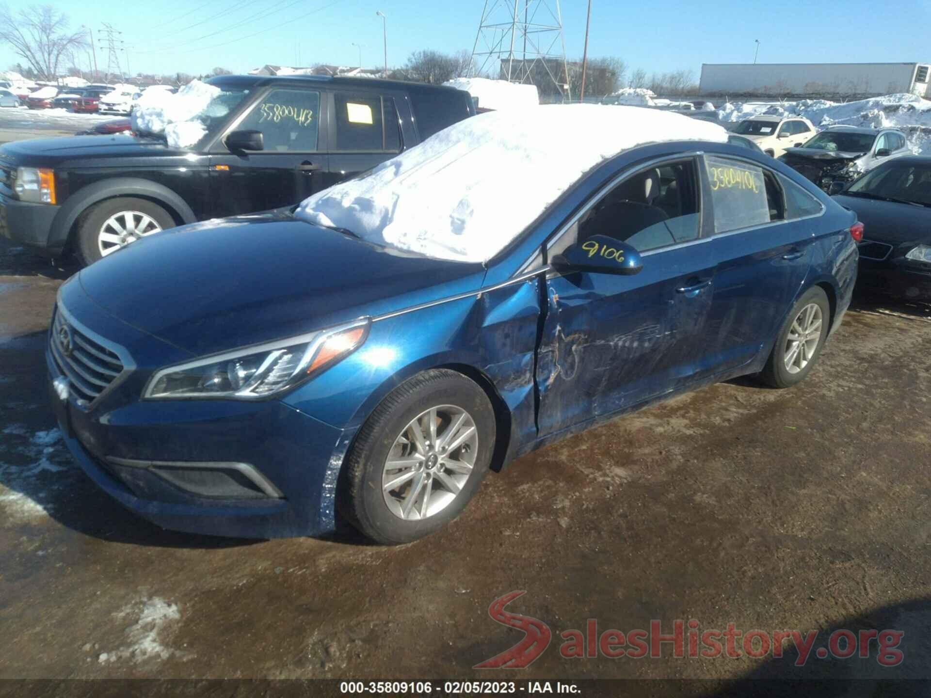 5NPE24AF8HH583944 2017 HYUNDAI SONATA