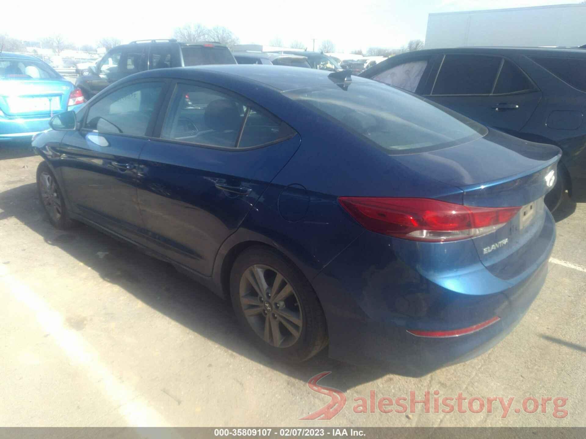 5NPD84LF7HH192095 2017 HYUNDAI ELANTRA