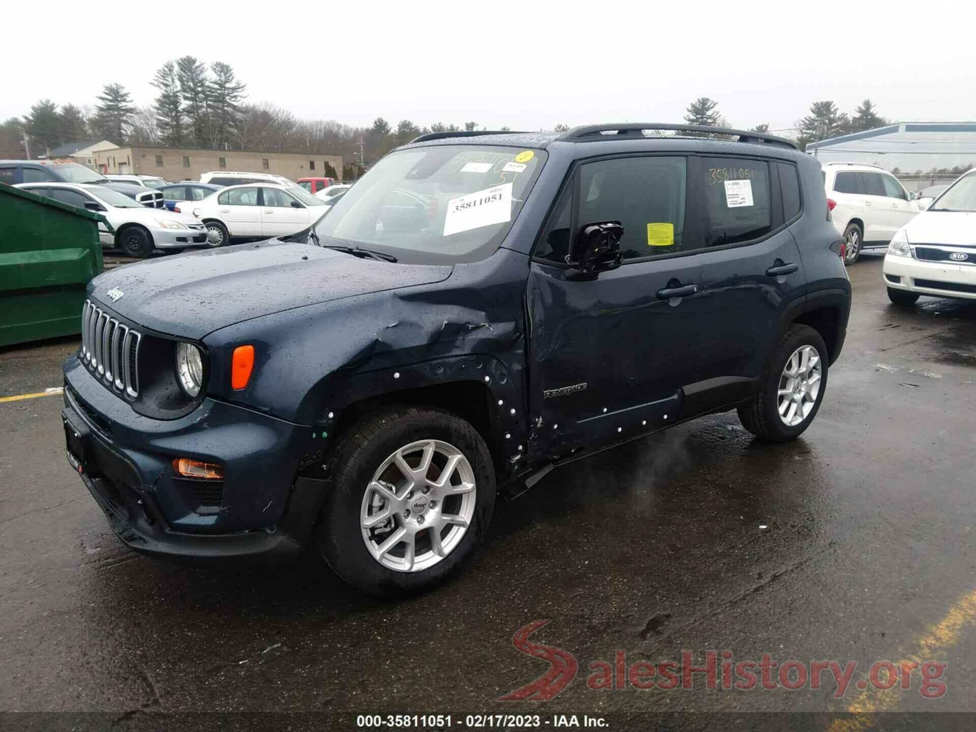 ZACNJDB16NPN86427 2022 JEEP RENEGADE