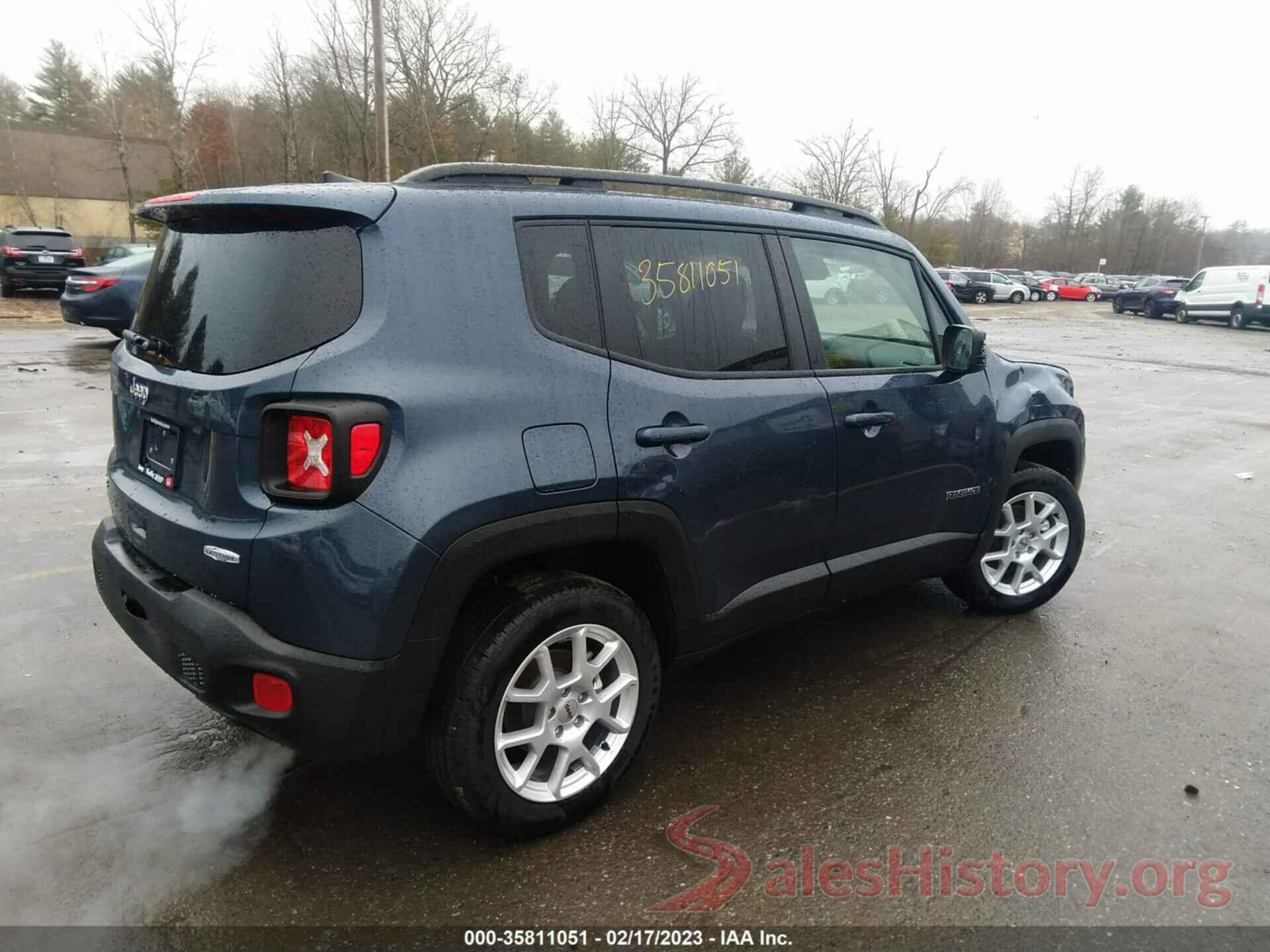 ZACNJDB16NPN86427 2022 JEEP RENEGADE