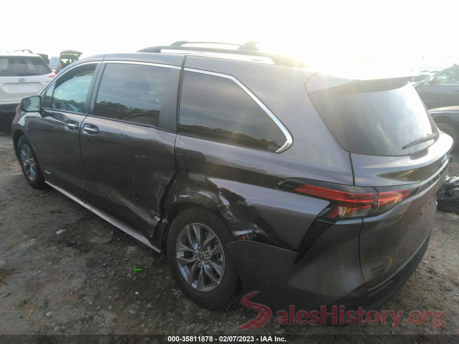 5TDYRKEC1MS044034 2021 TOYOTA SIENNA