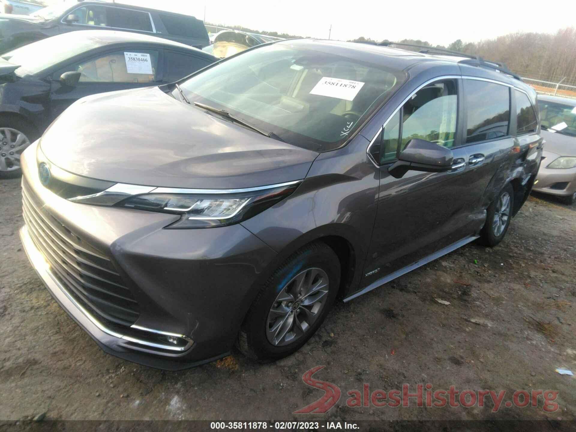 5TDYRKEC1MS044034 2021 TOYOTA SIENNA