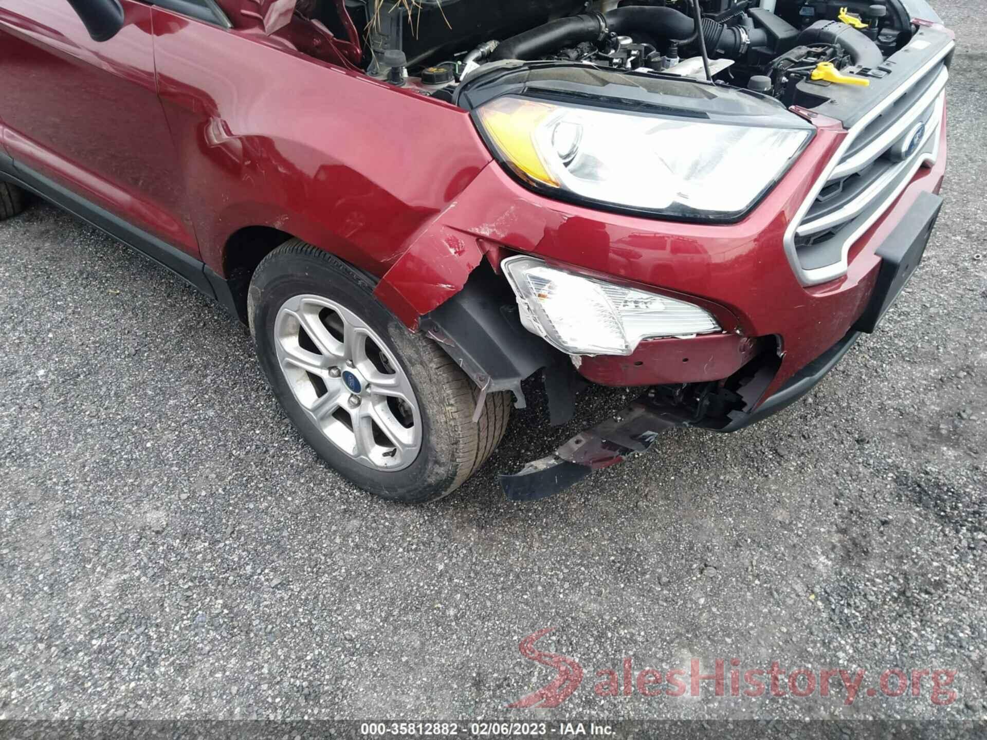 MAJ3S2GE6KC304980 2019 FORD ECOSPORT