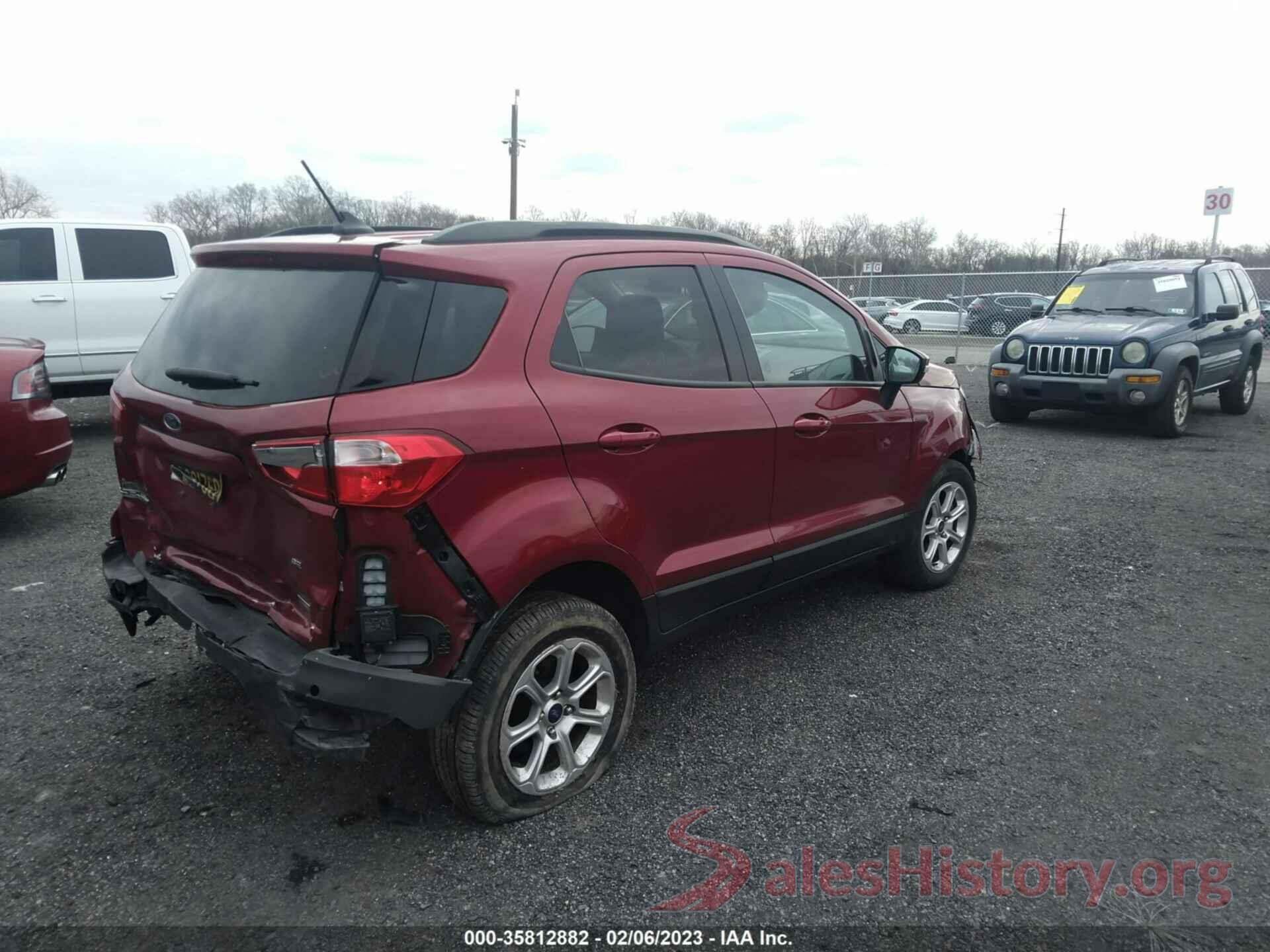 MAJ3S2GE6KC304980 2019 FORD ECOSPORT