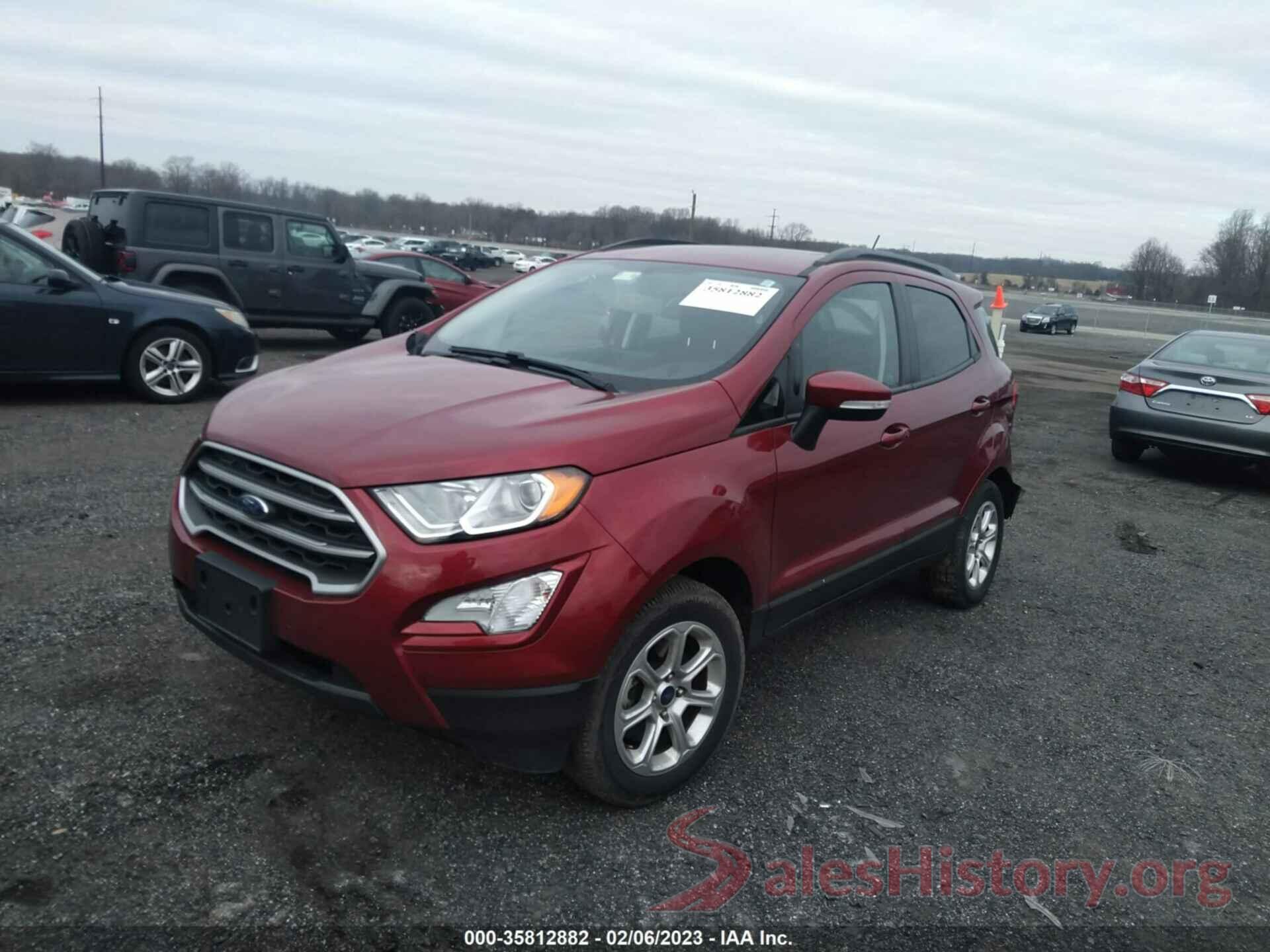 MAJ3S2GE6KC304980 2019 FORD ECOSPORT