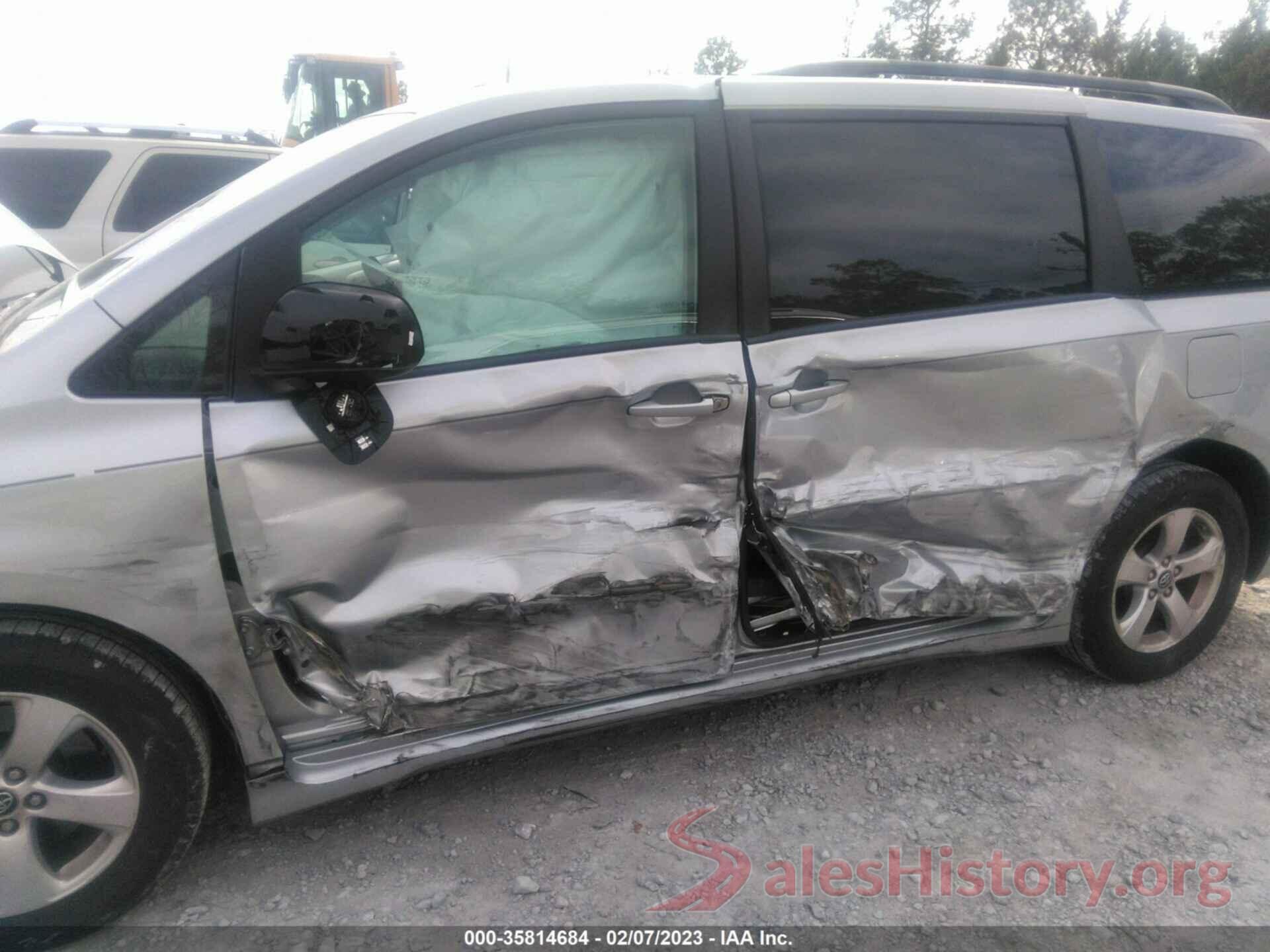 5TDKZ3DC7LS022874 2020 TOYOTA SIENNA