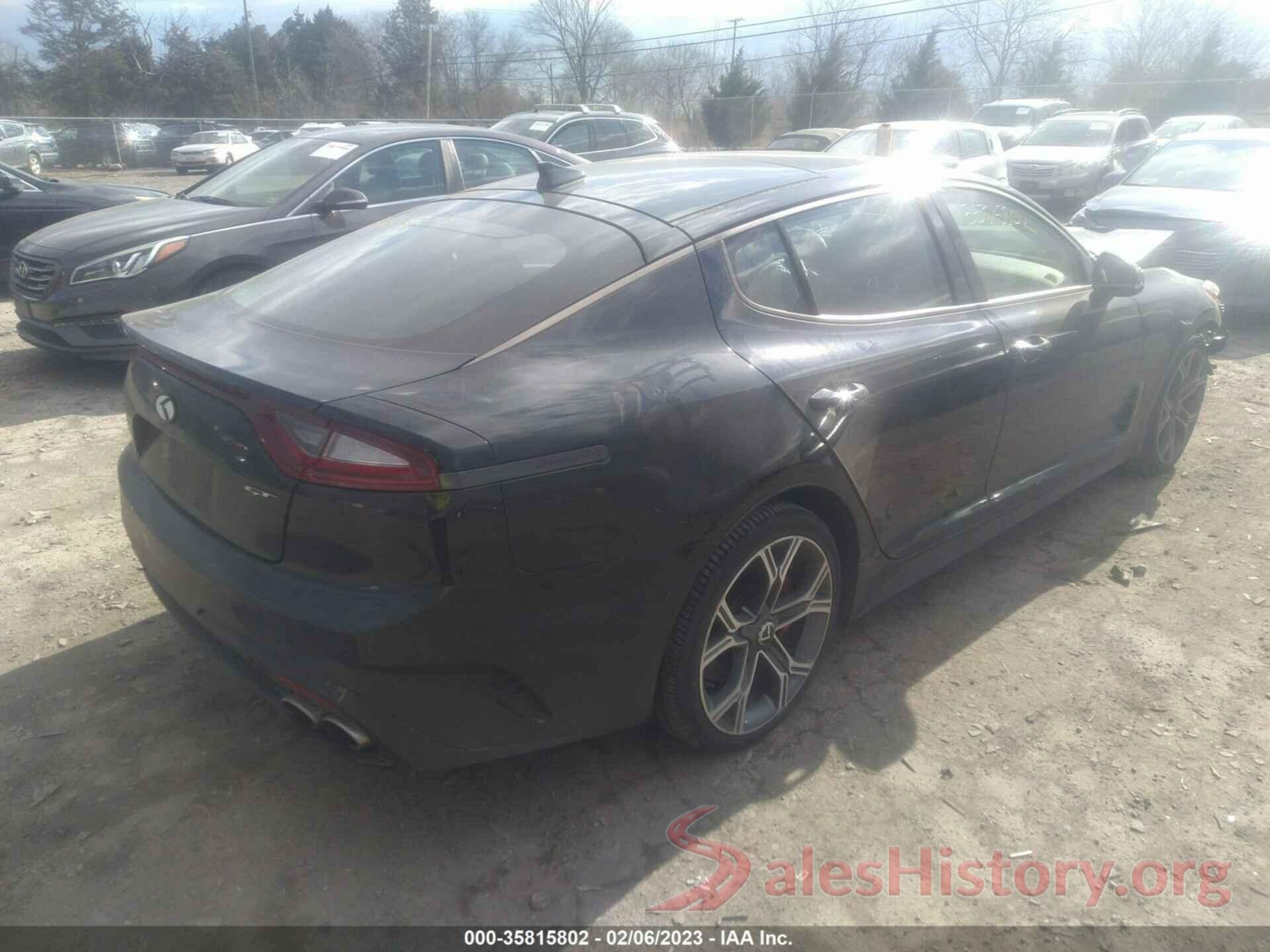 KNAE55LC7J6020817 2018 KIA STINGER