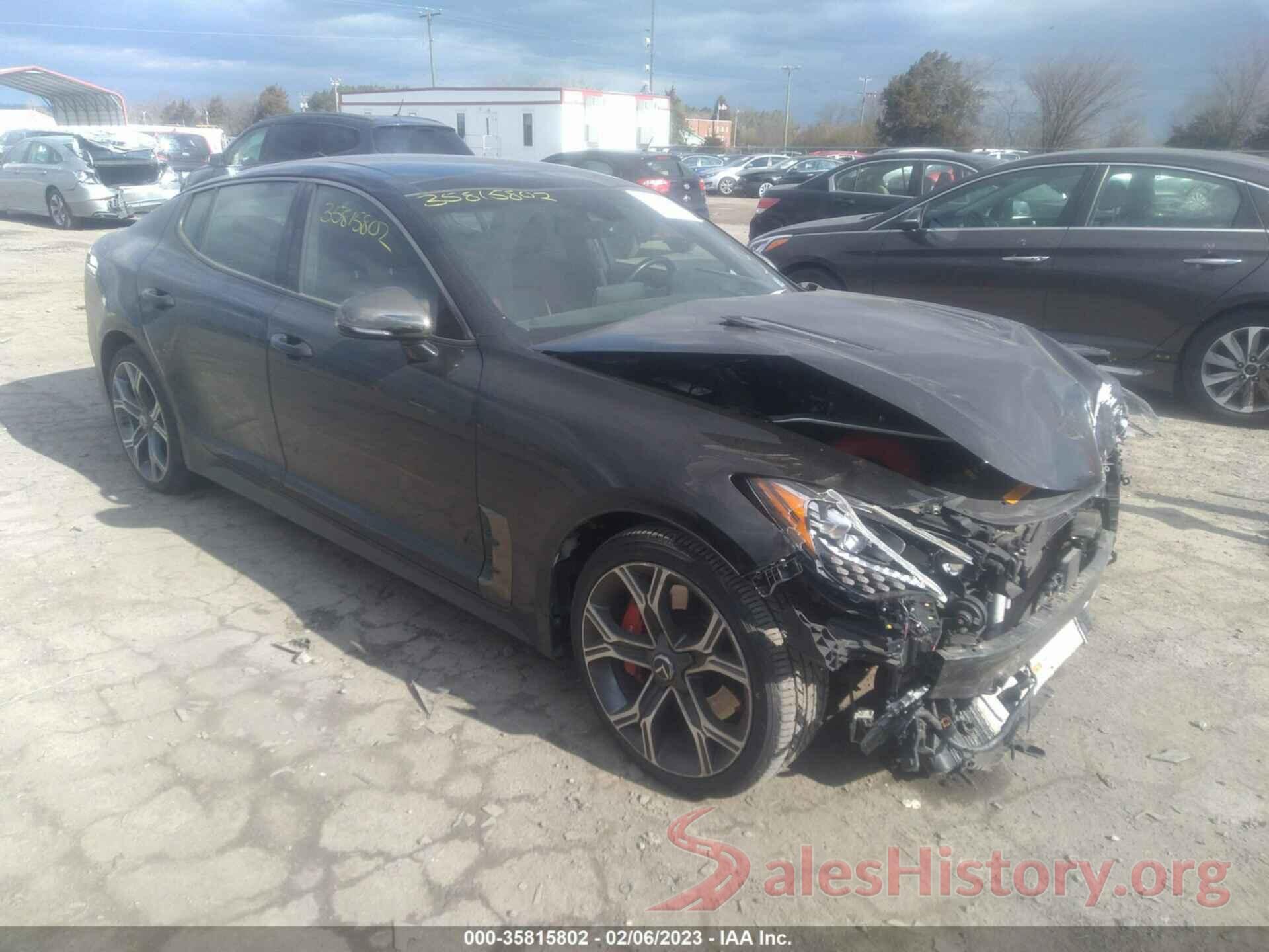 KNAE55LC7J6020817 2018 KIA STINGER