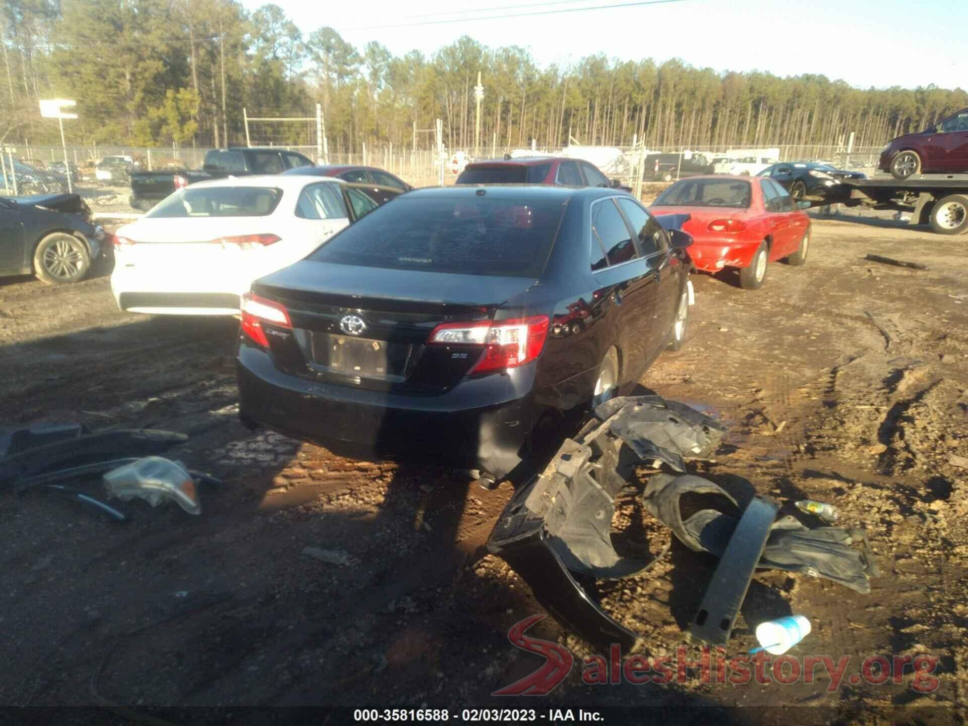 4T1BF1FK7DU255888 2013 TOYOTA CAMRY