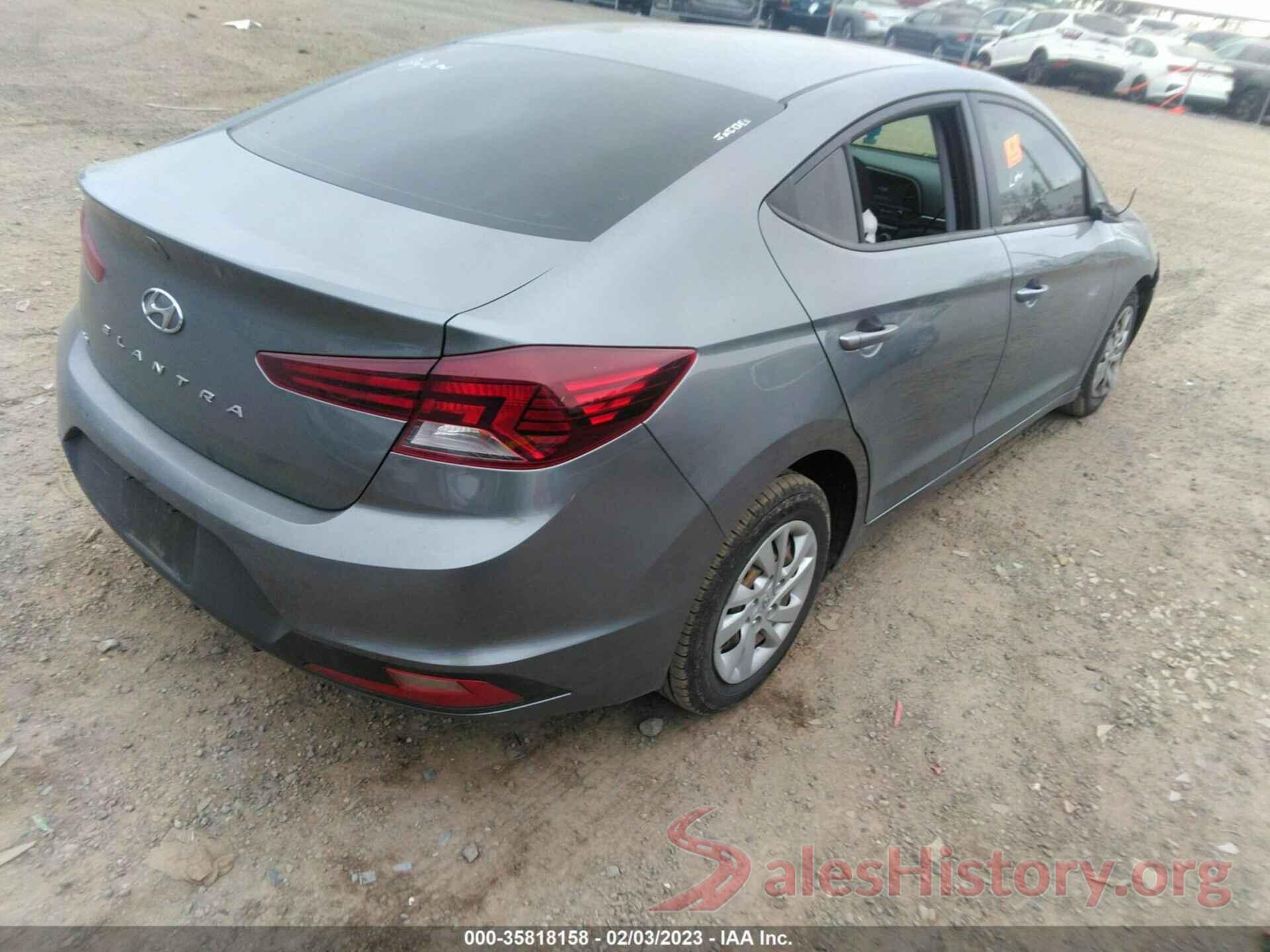 5NPD74LF1KH418447 2019 HYUNDAI ELANTRA