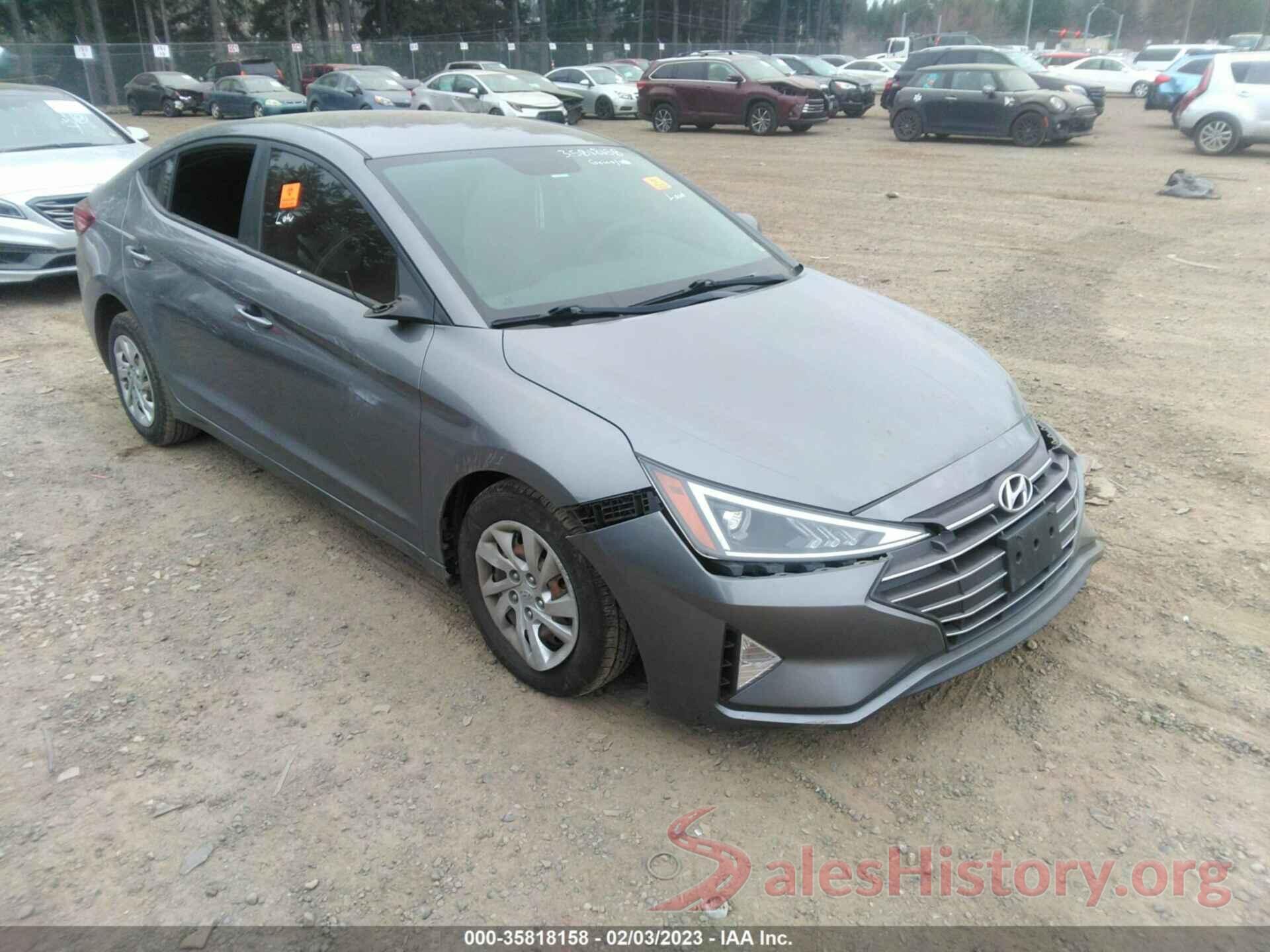 5NPD74LF1KH418447 2019 HYUNDAI ELANTRA