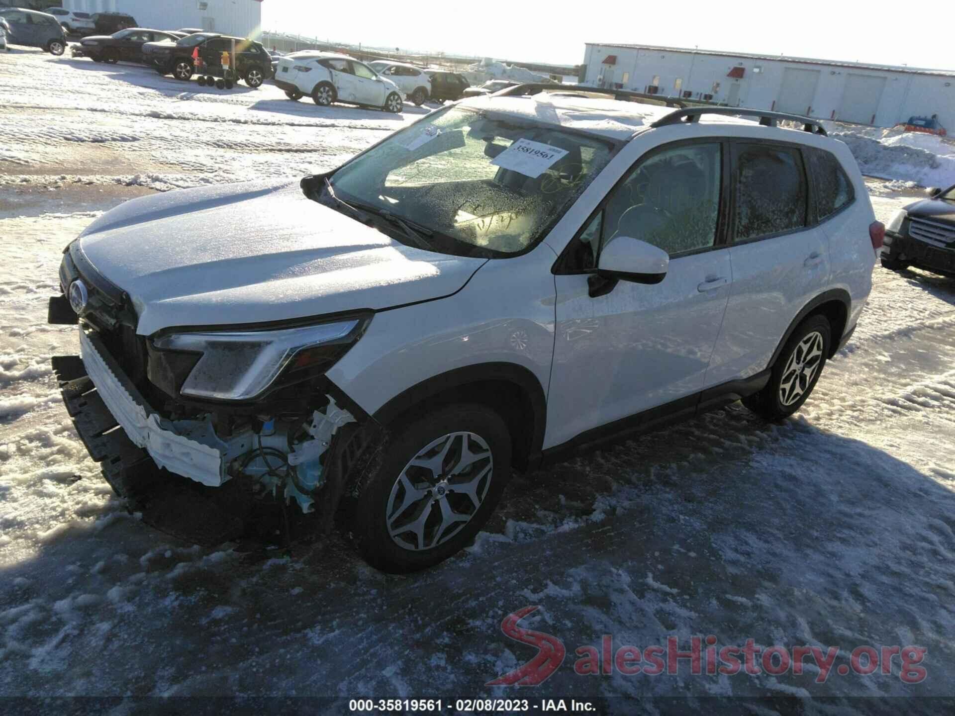 JF2SKAEC8NH406856 2022 SUBARU FORESTER