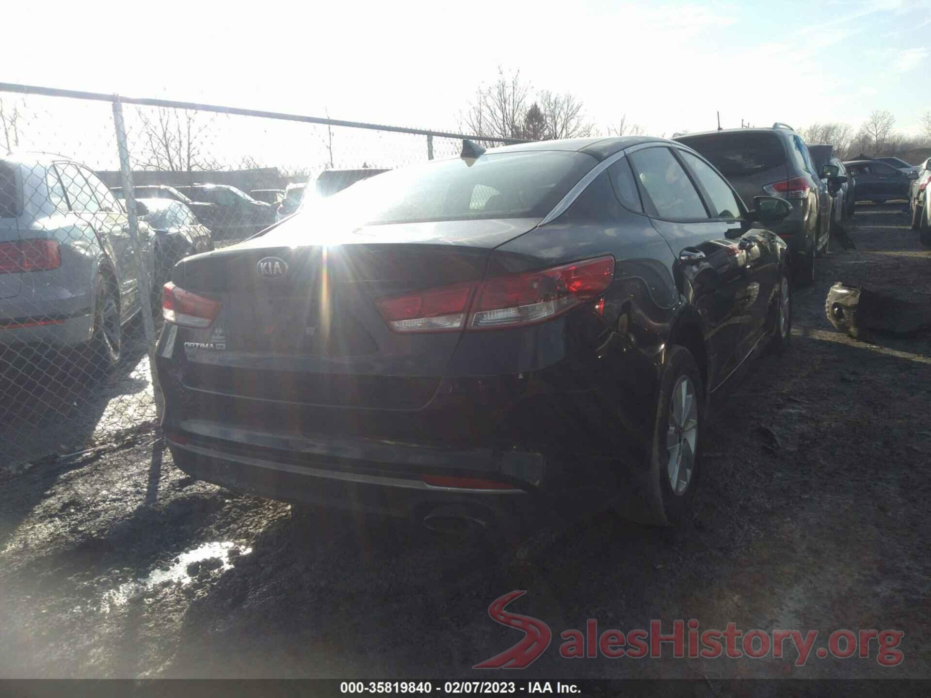 5XXGT4L35JG237022 2018 KIA OPTIMA