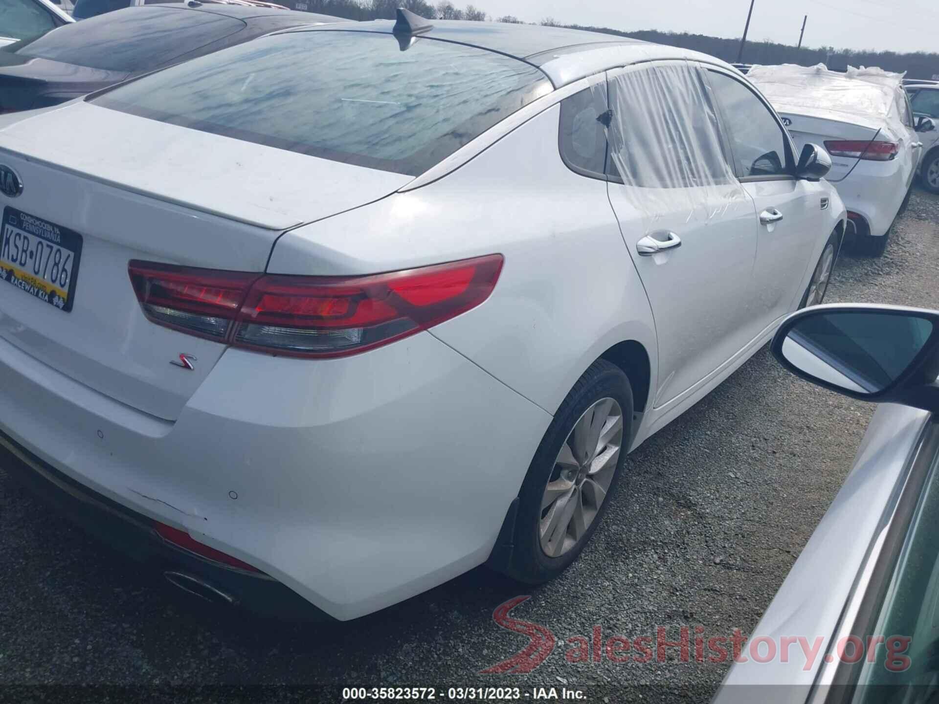 5XXGT4L37JG246031 2018 KIA OPTIMA