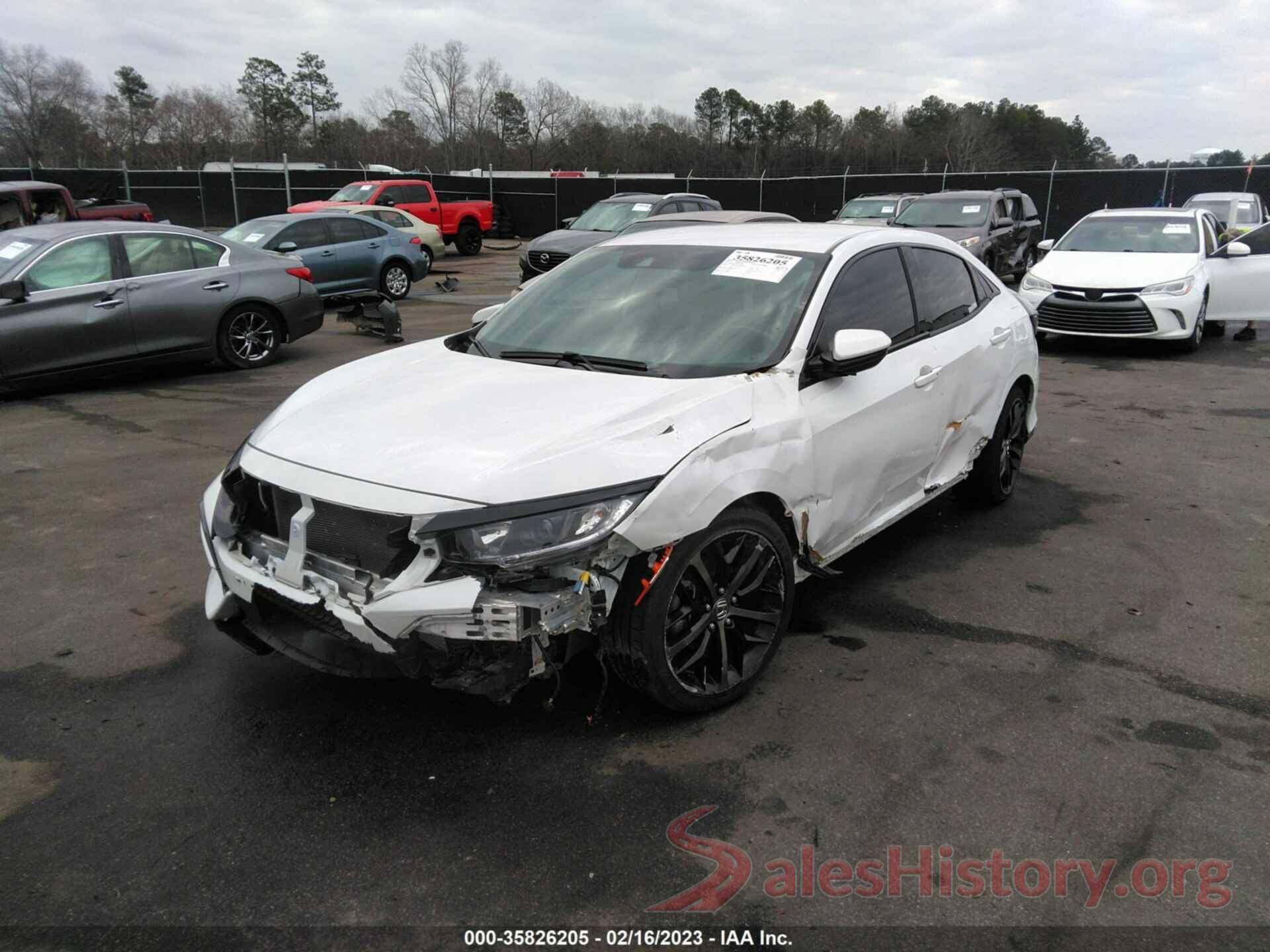 SHHFK7H43MU213342 2021 HONDA CIVIC HATCHBACK