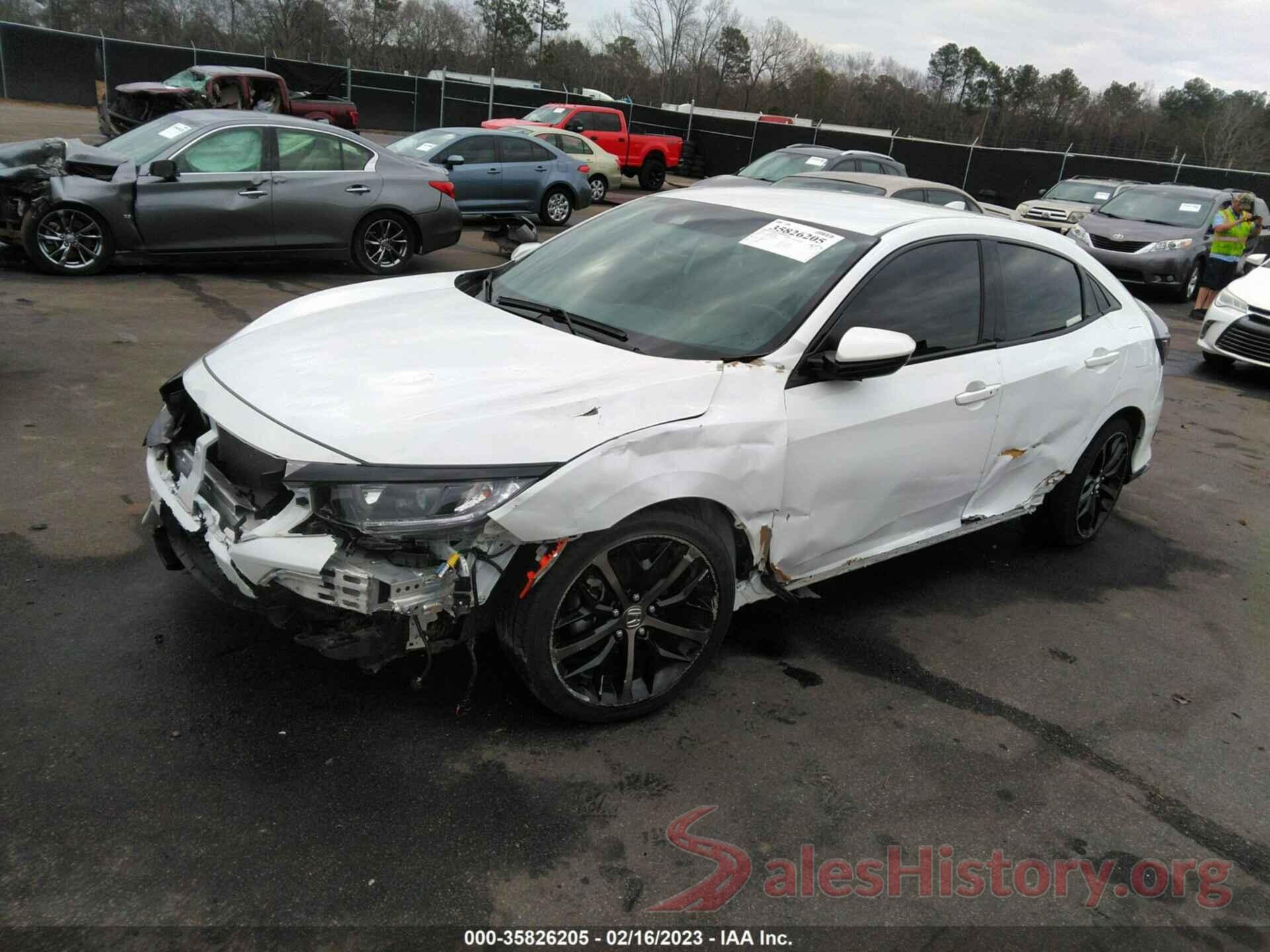 SHHFK7H43MU213342 2021 HONDA CIVIC HATCHBACK