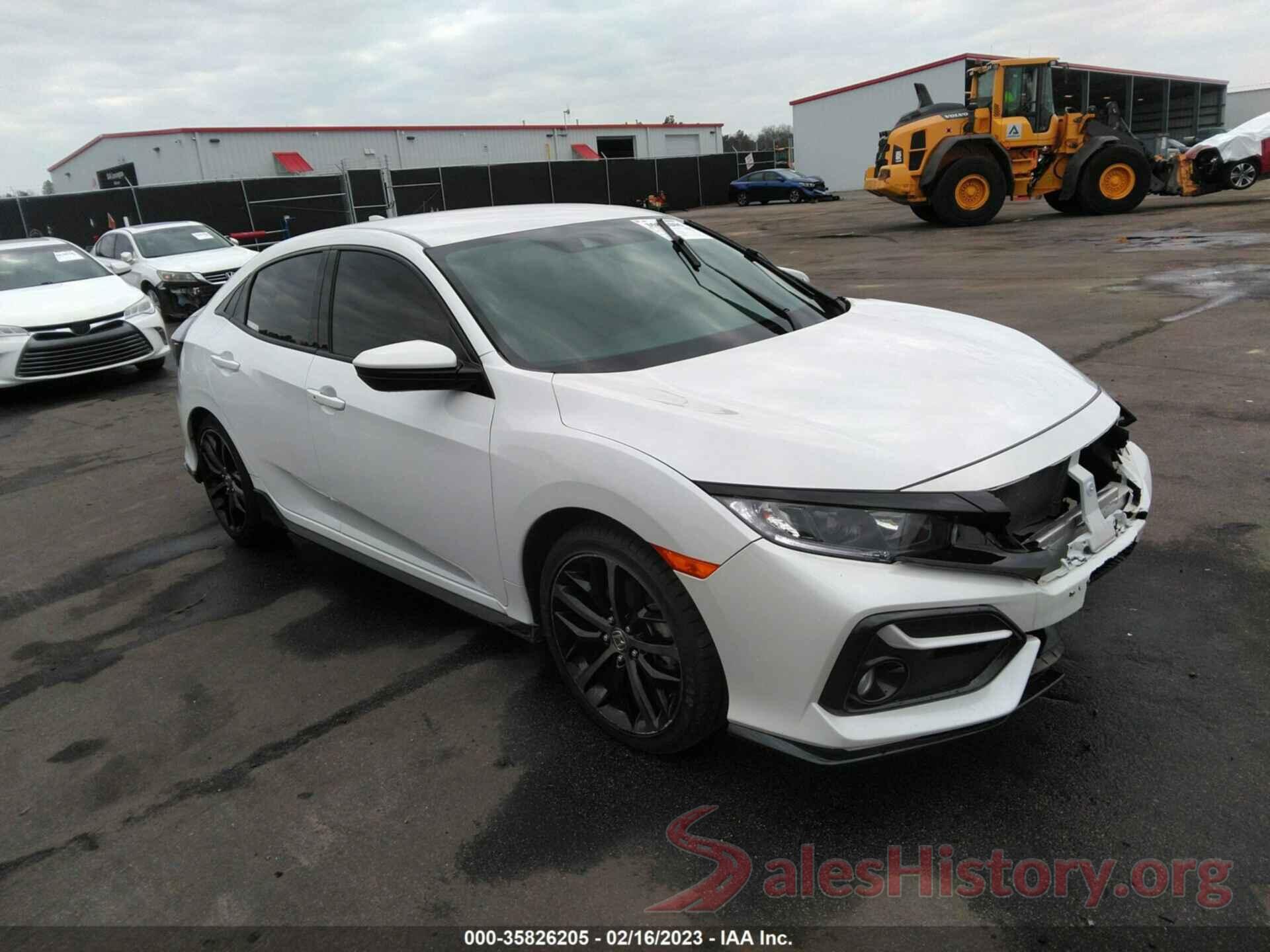 SHHFK7H43MU213342 2021 HONDA CIVIC HATCHBACK