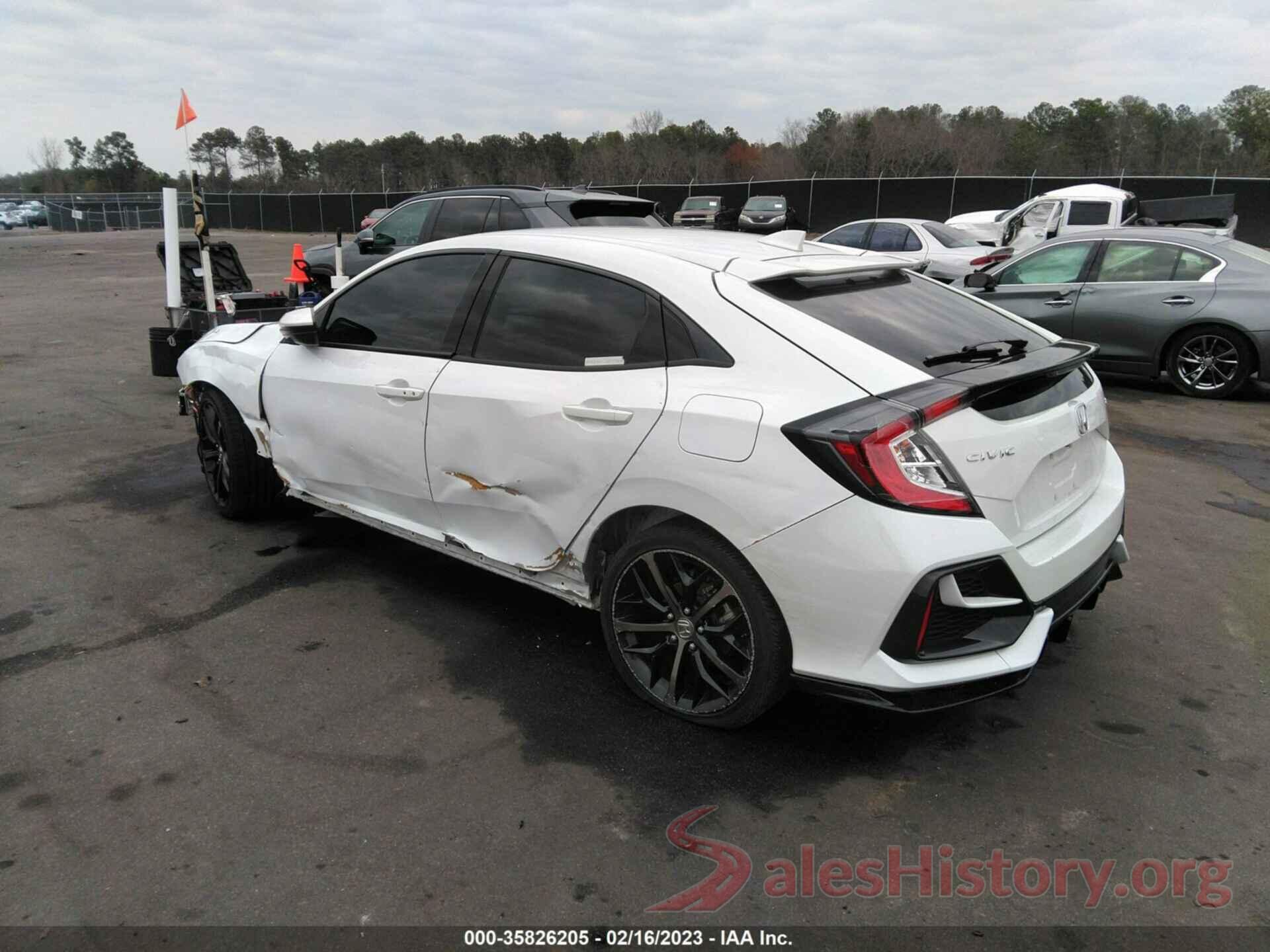 SHHFK7H43MU213342 2021 HONDA CIVIC HATCHBACK