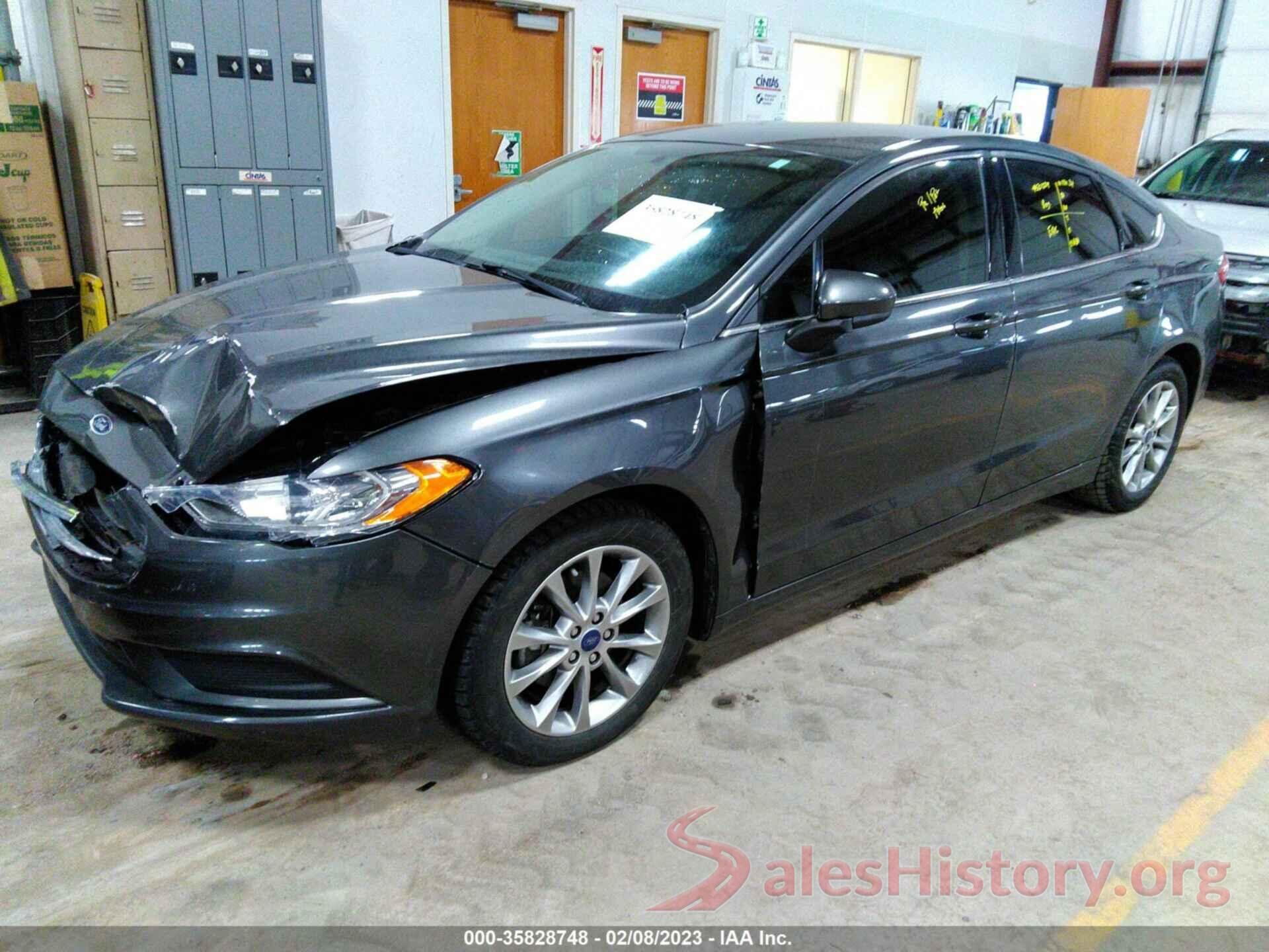 3FA6P0H72HR345054 2017 FORD FUSION