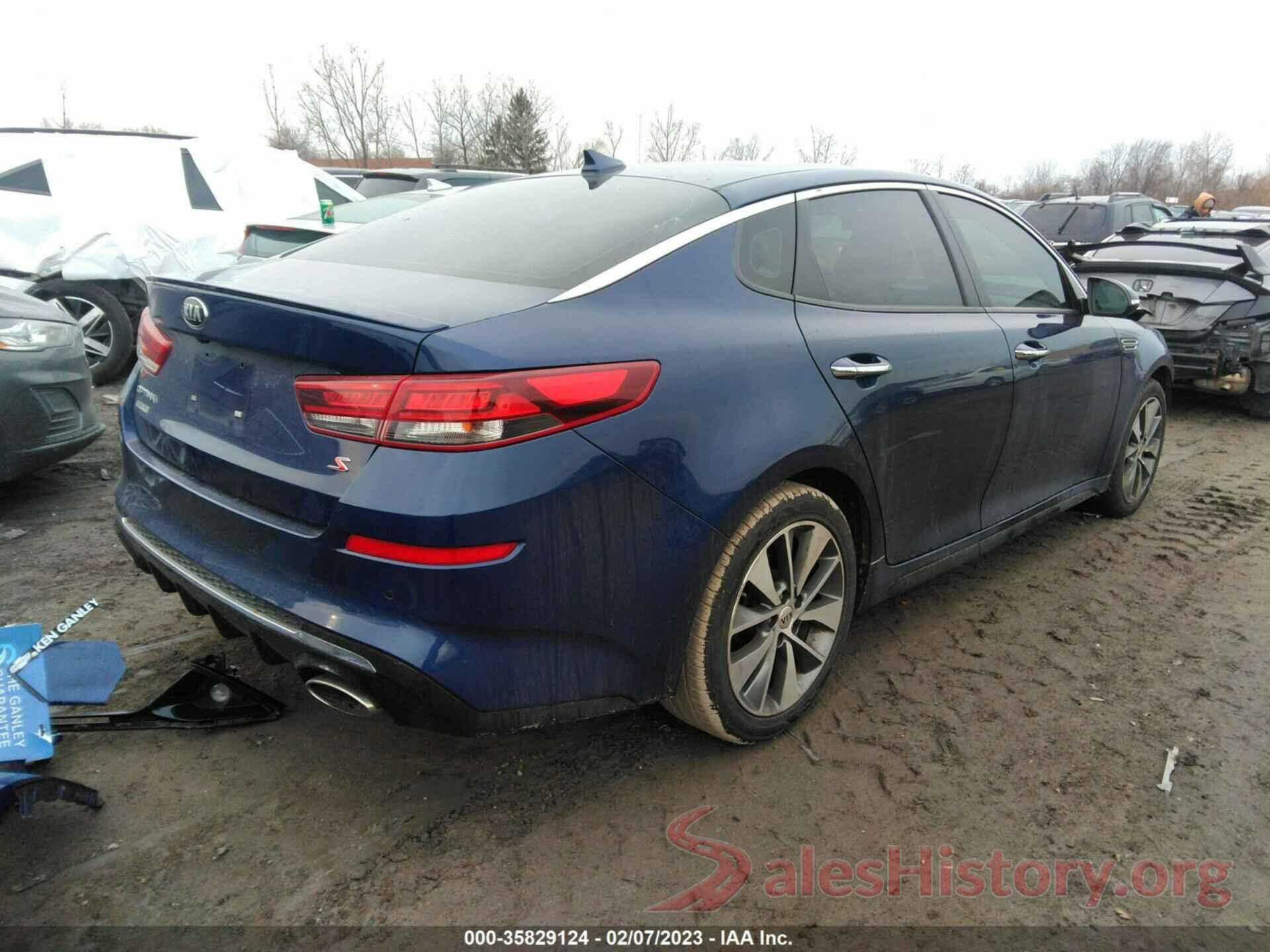 5XXGT4L35KG285430 2019 KIA OPTIMA