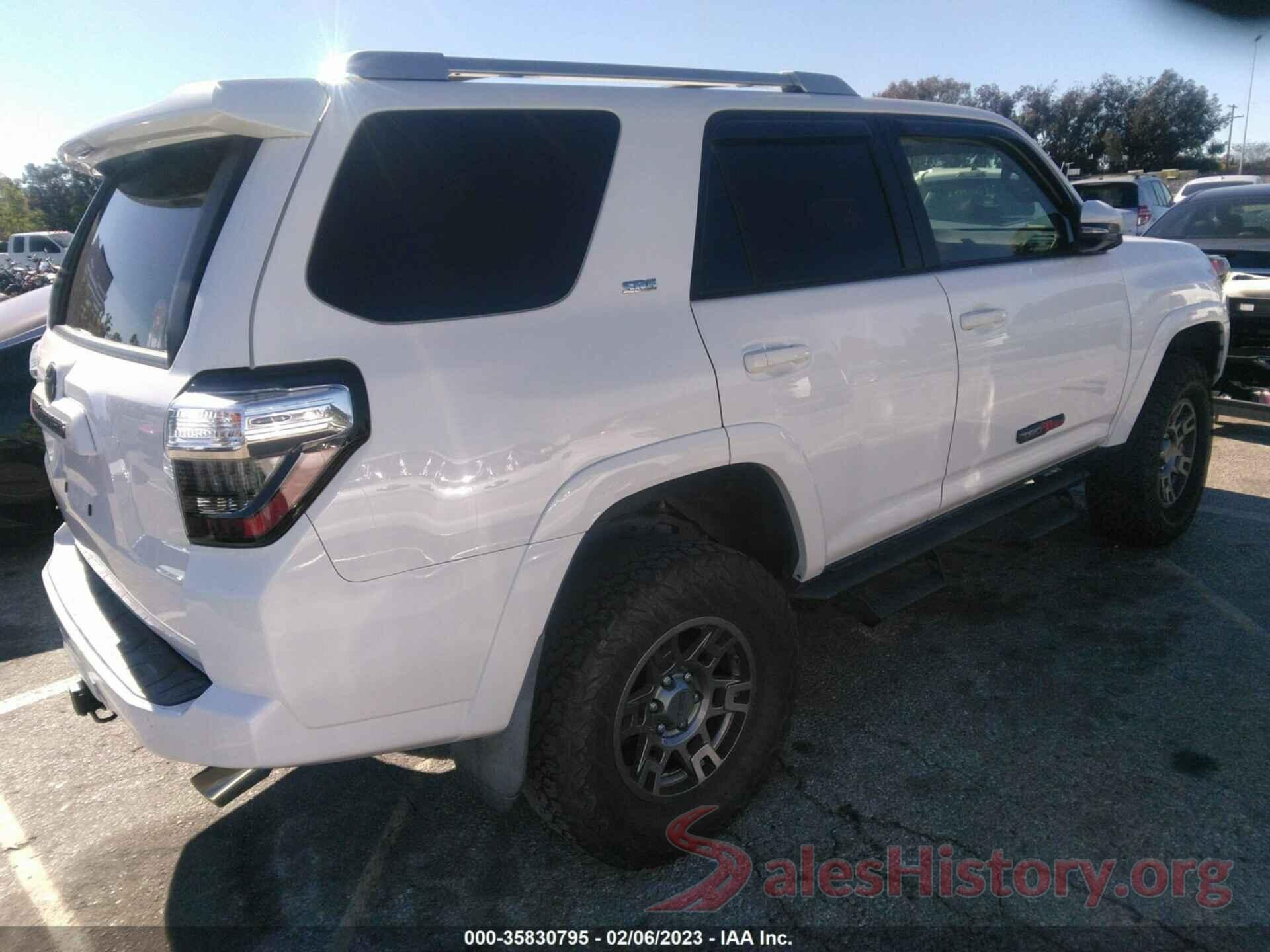 JTEBU5JR1J5592886 2018 TOYOTA 4RUNNER