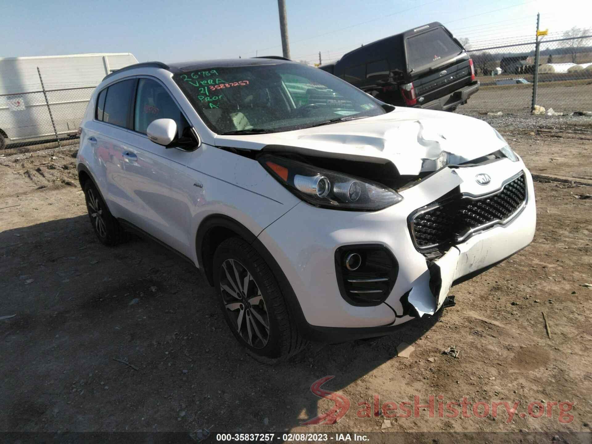 KNDPNCAC7K7515579 2019 KIA SPORTAGE