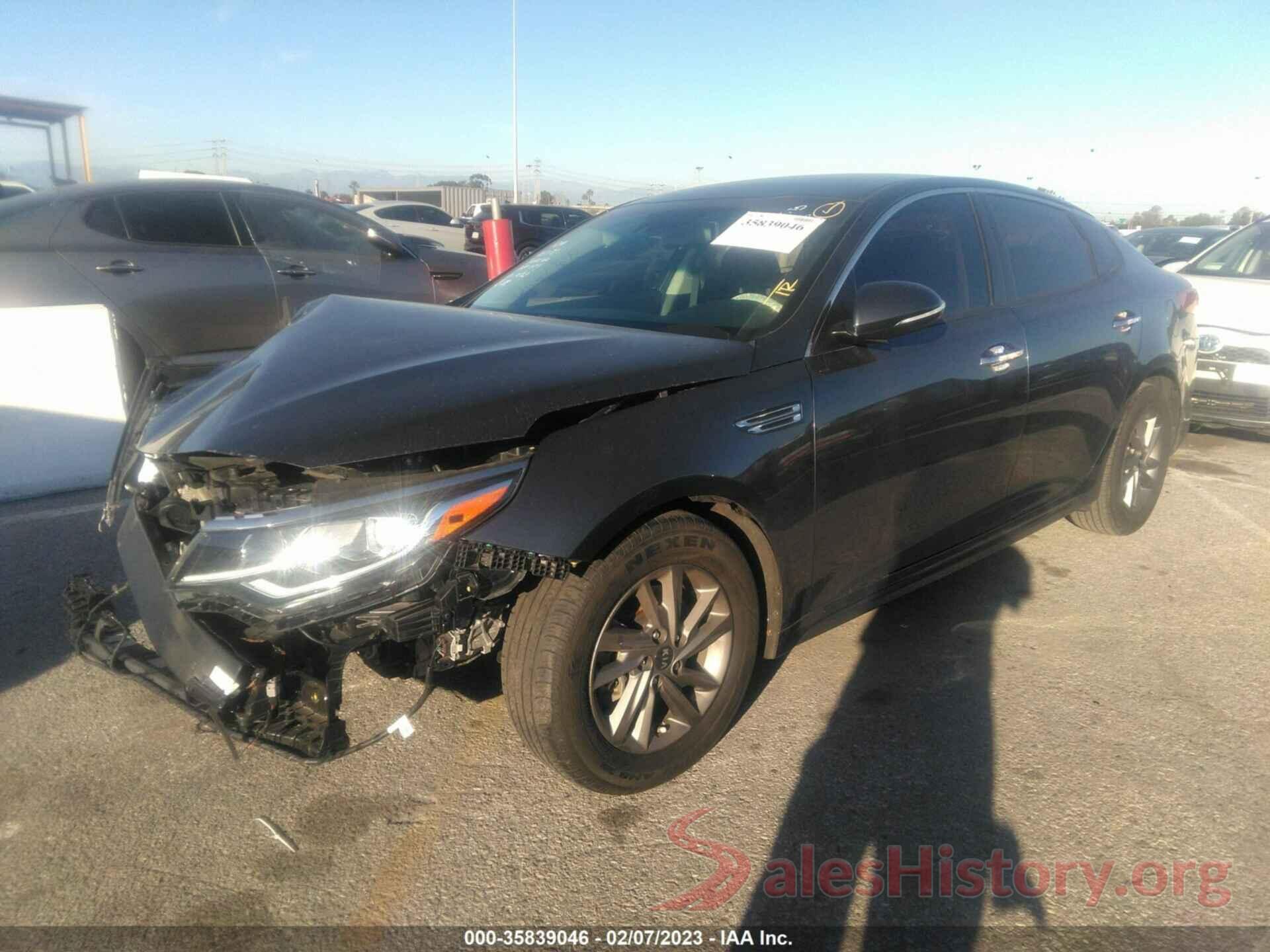 5XXGT4L36LG446210 2020 KIA OPTIMA