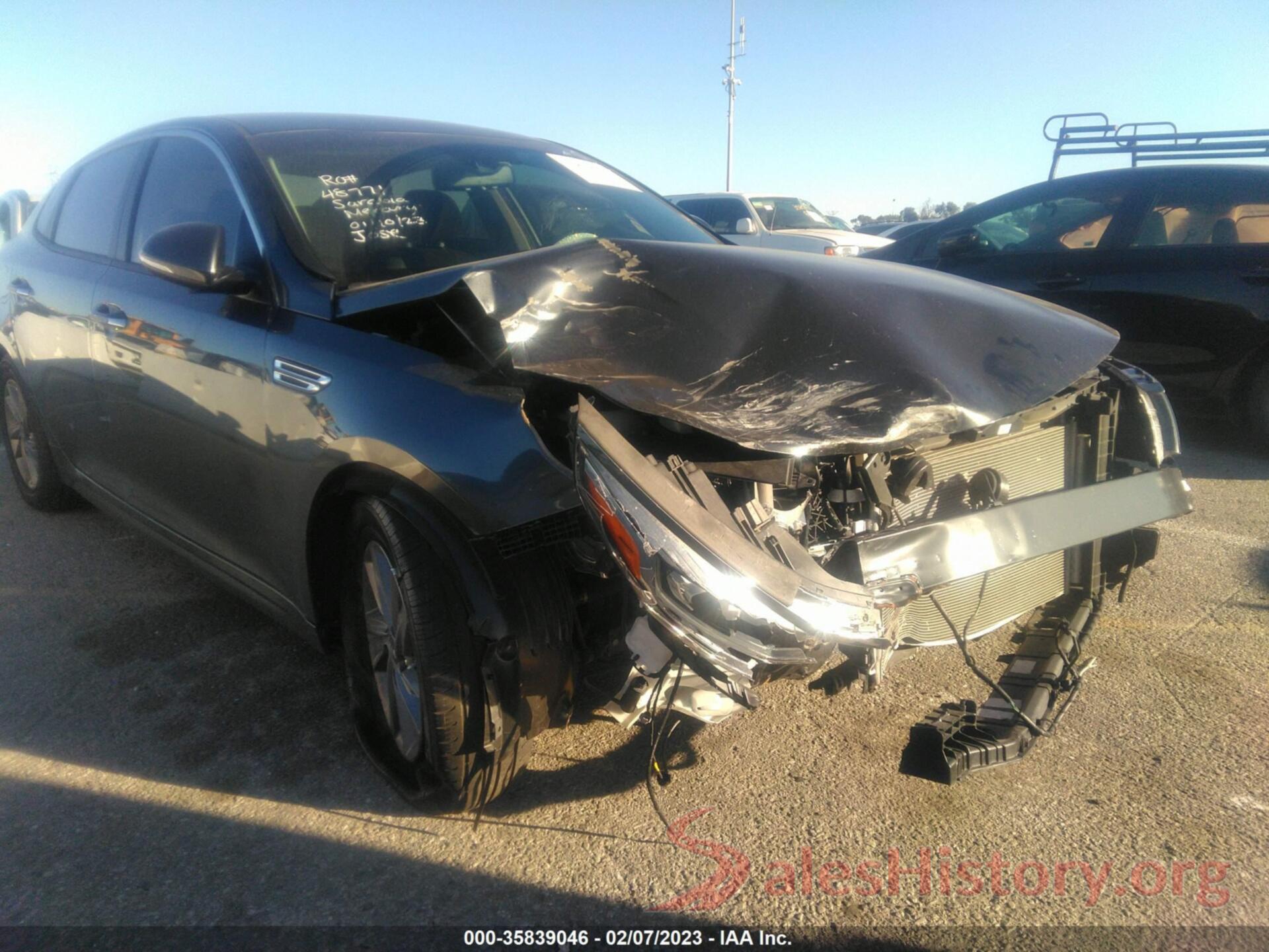 5XXGT4L36LG446210 2020 KIA OPTIMA