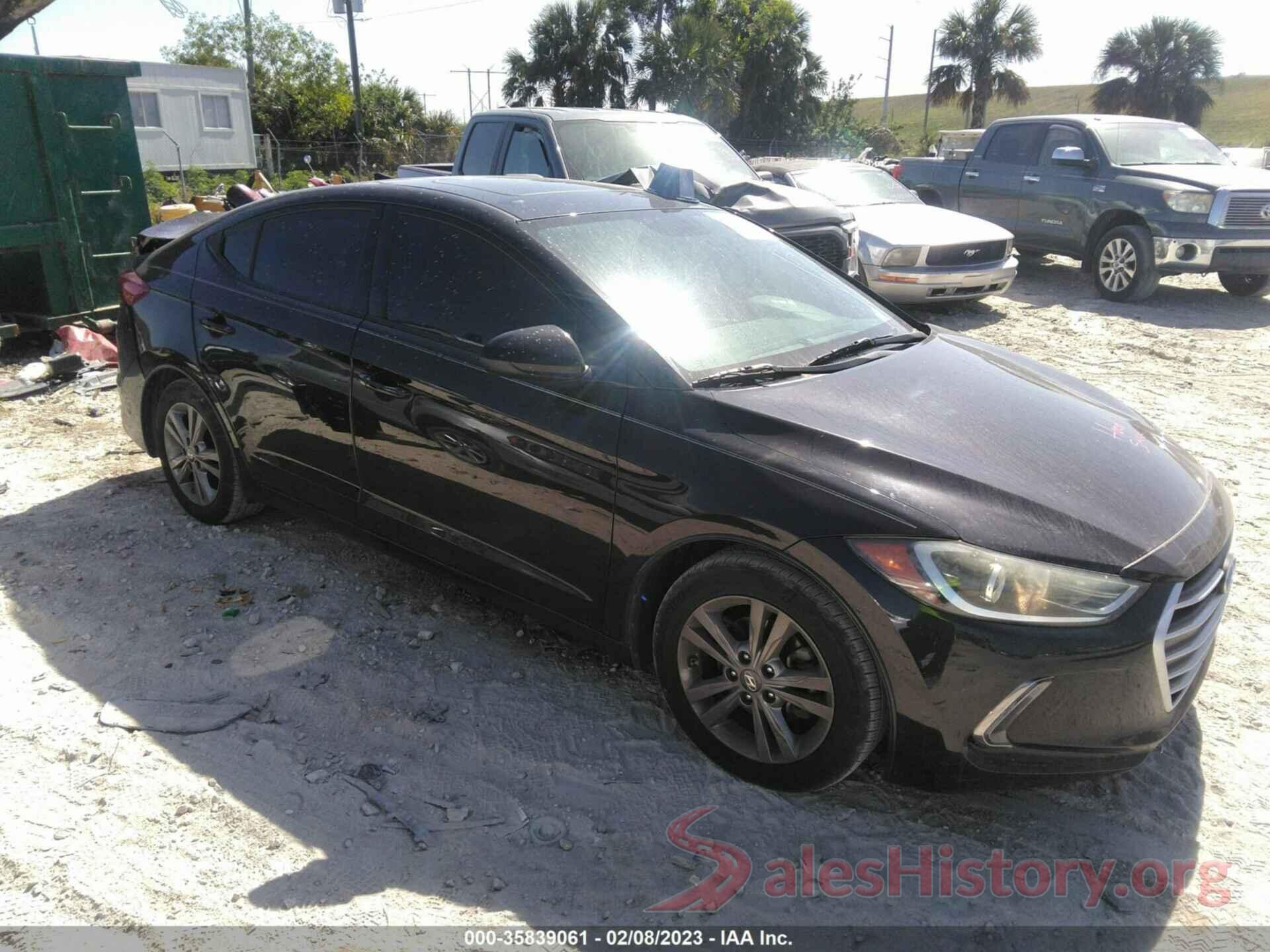 5NPD84LF5HH135149 2017 HYUNDAI ELANTRA