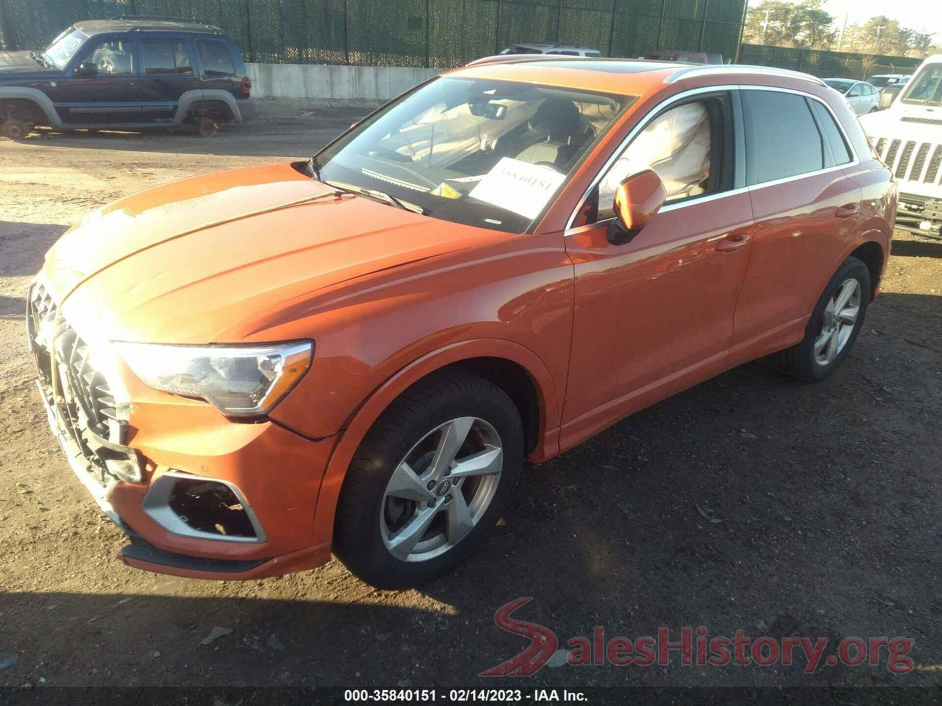 WA1AECF30L1108622 2020 AUDI Q3