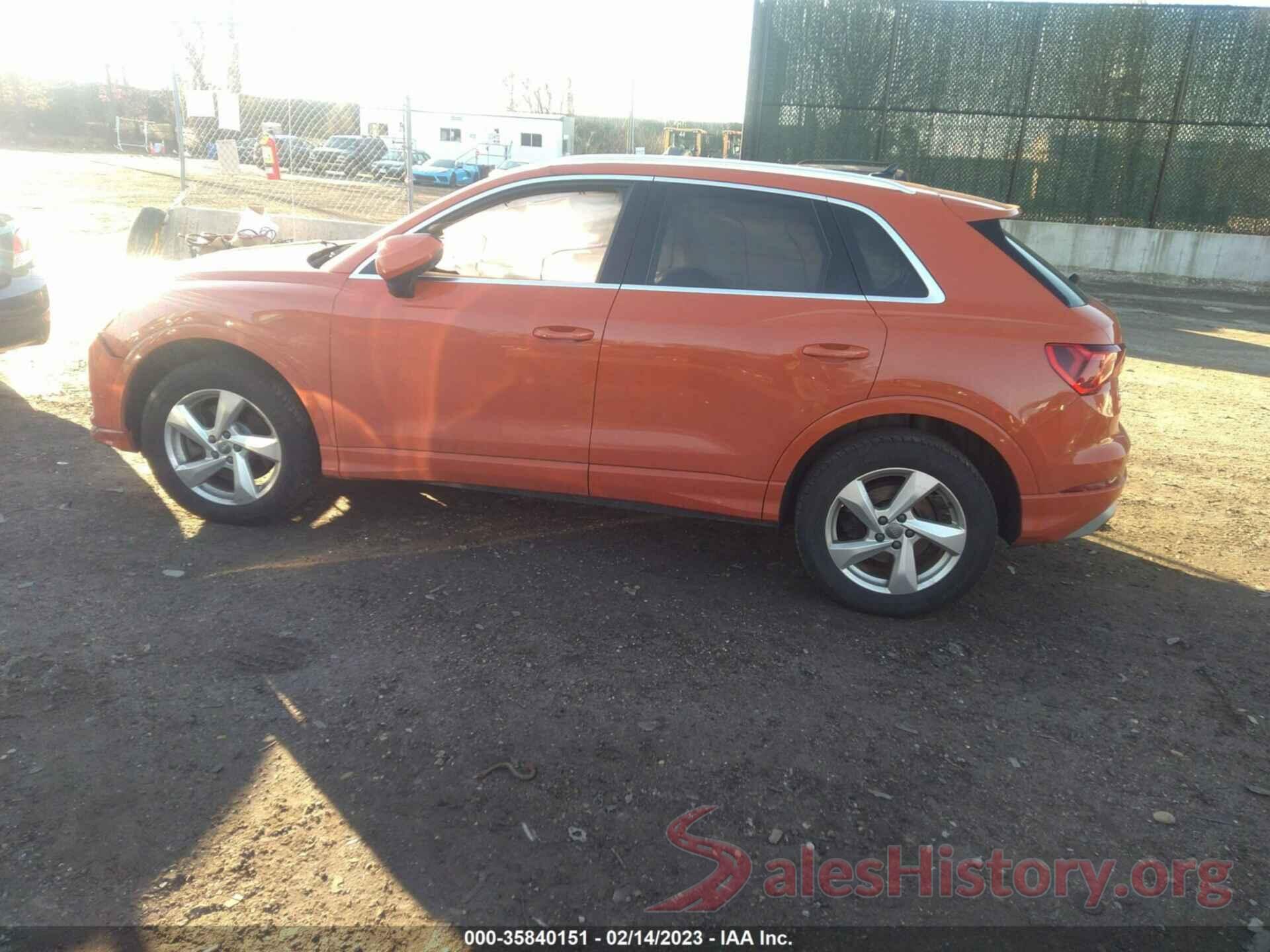 WA1AECF30L1108622 2020 AUDI Q3