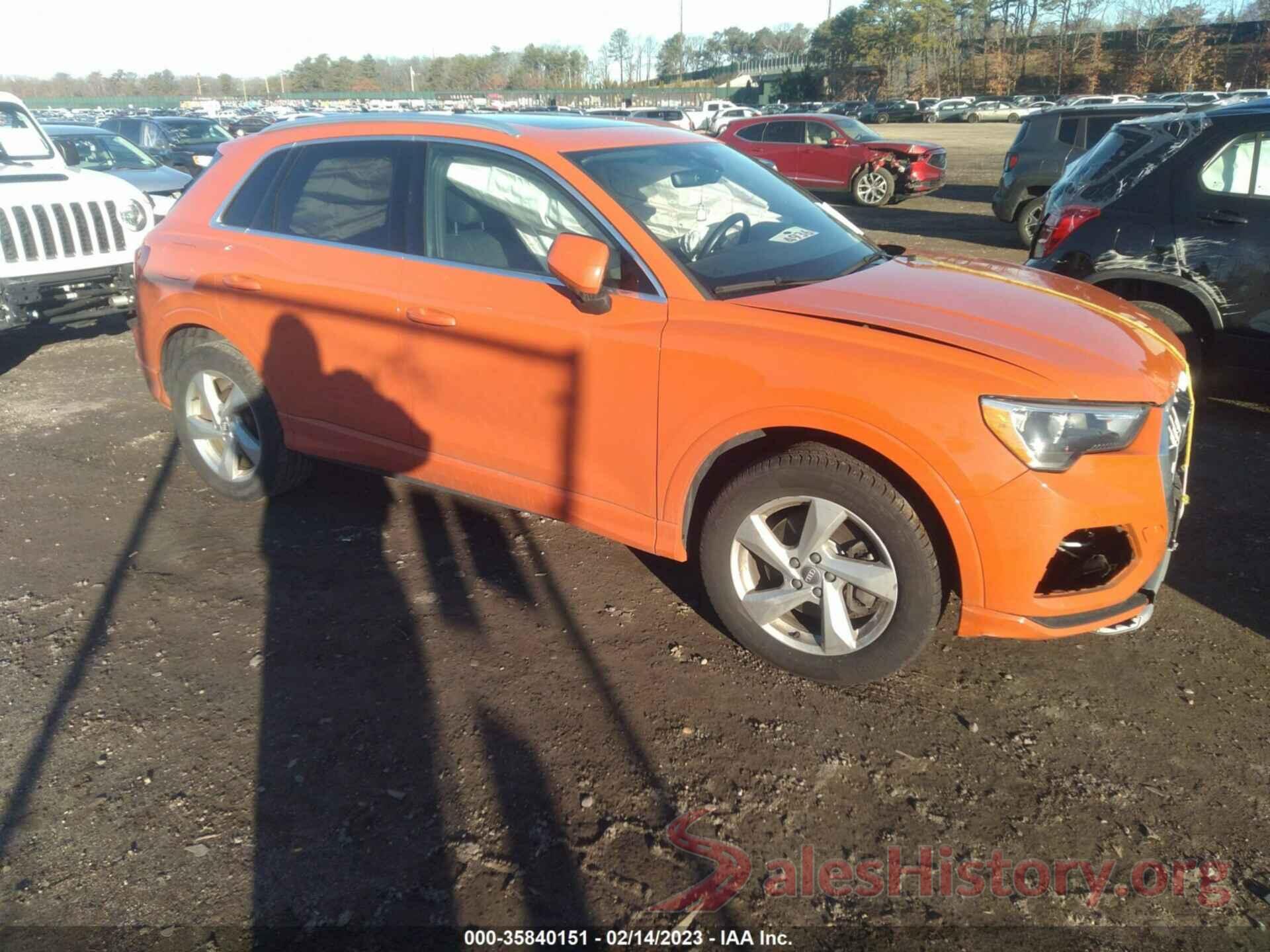 WA1AECF30L1108622 2020 AUDI Q3