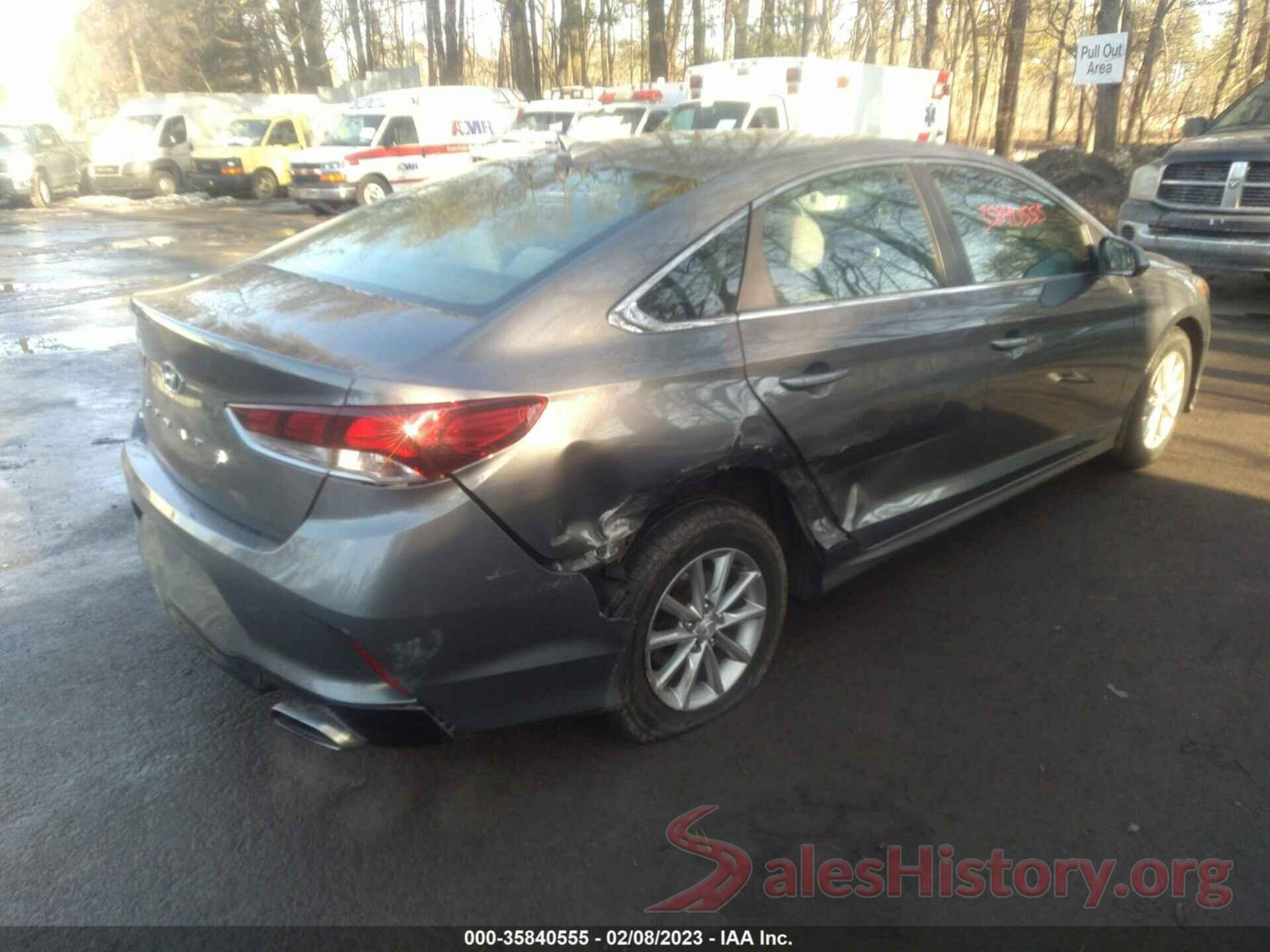 5NPE24AF8KH810749 2019 HYUNDAI SONATA