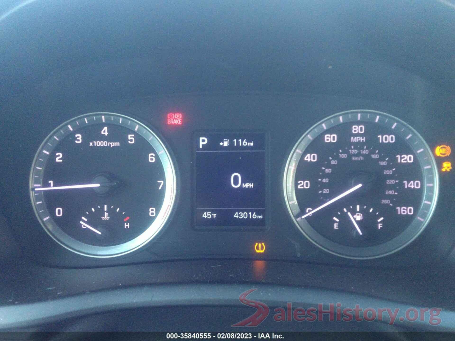 5NPE24AF8KH810749 2019 HYUNDAI SONATA