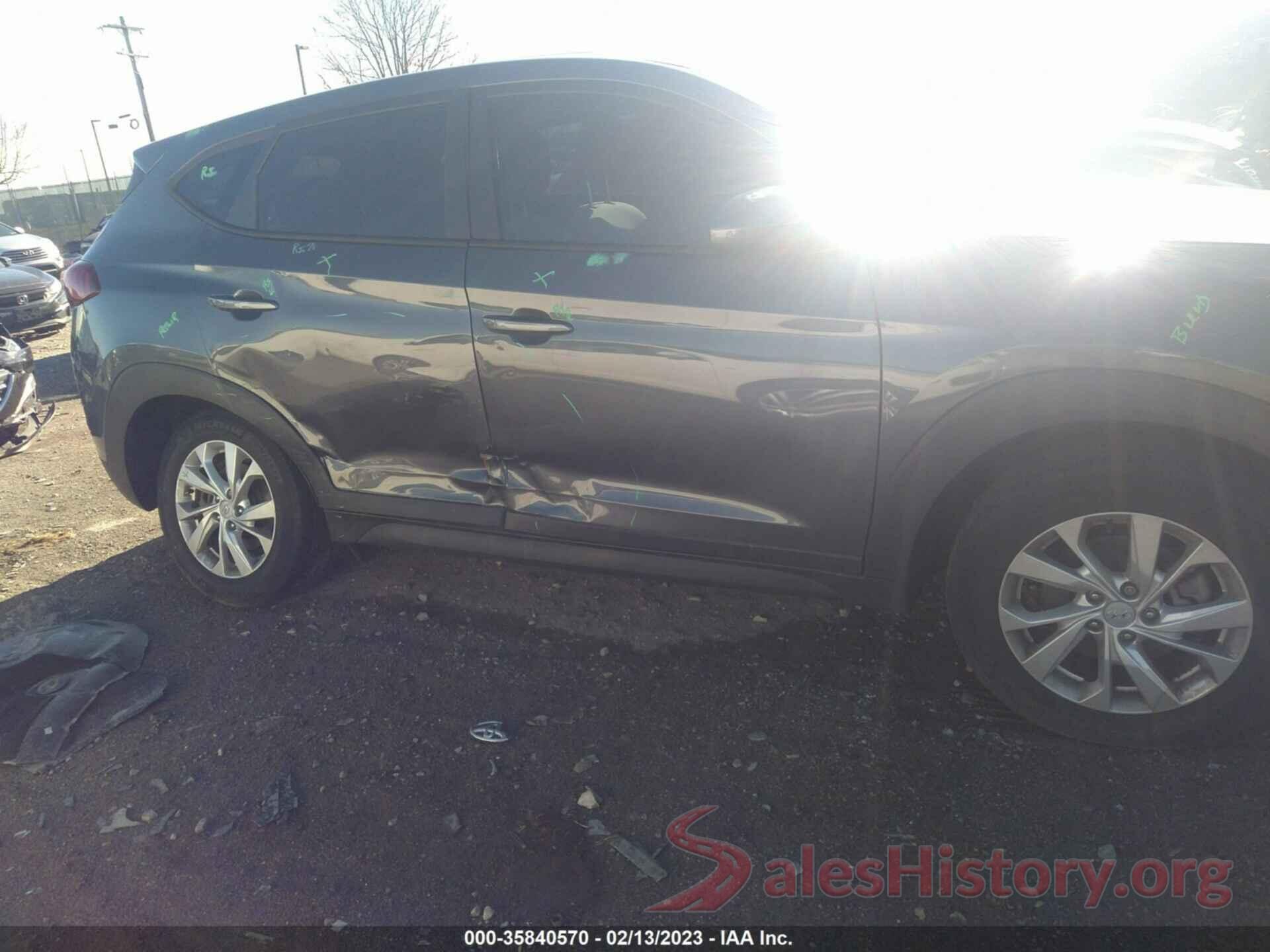 KM8J2CA49KU992700 2019 HYUNDAI TUCSON