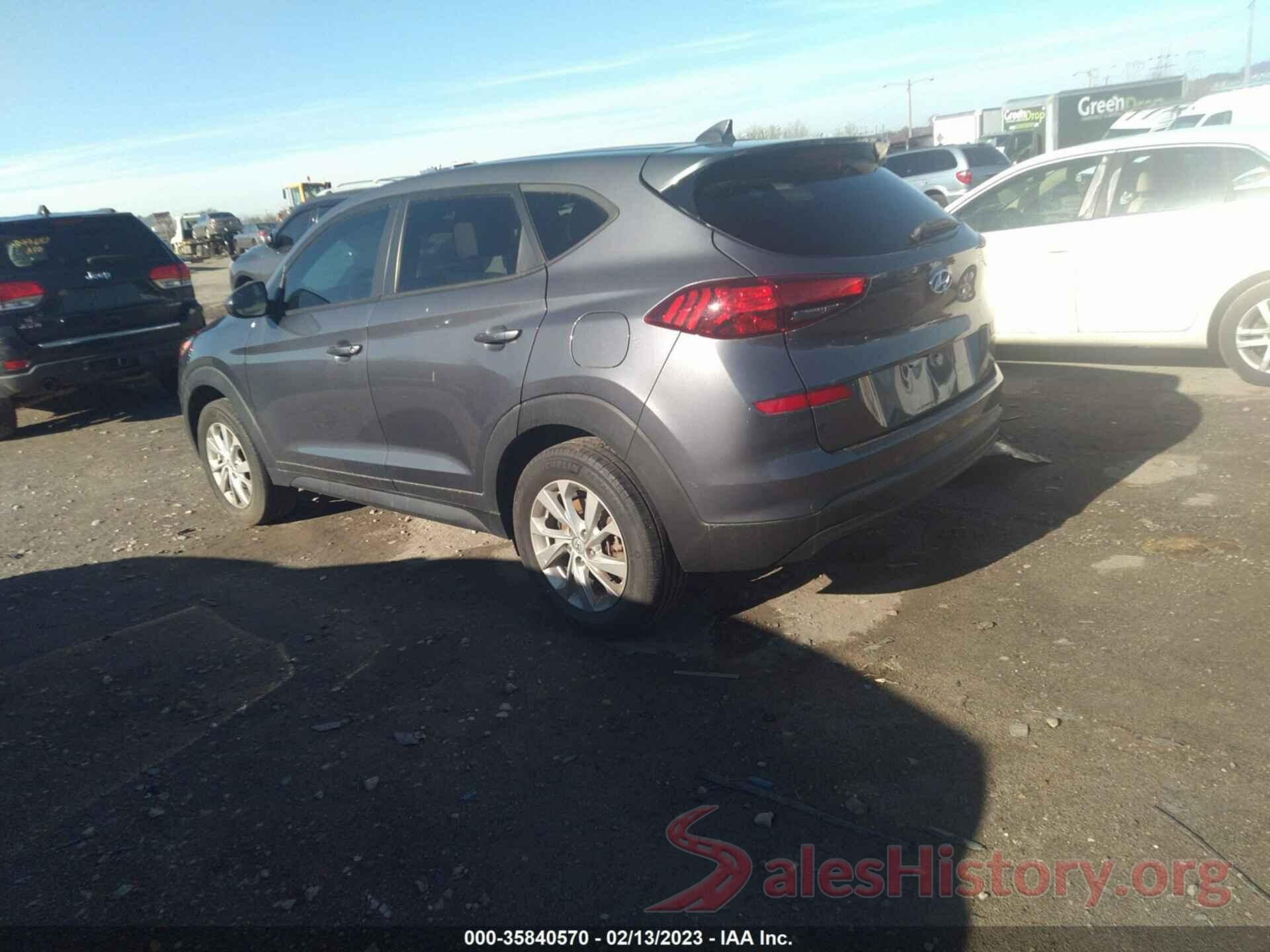 KM8J2CA49KU992700 2019 HYUNDAI TUCSON