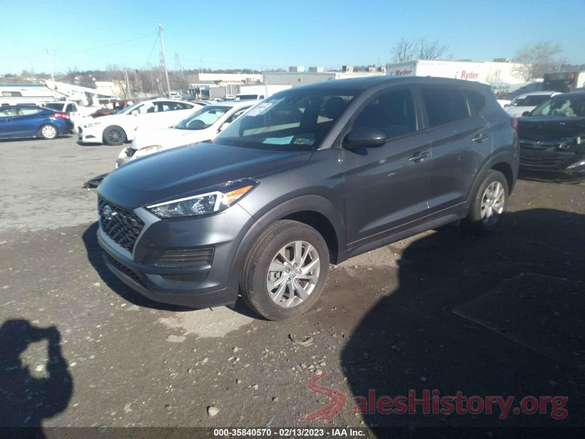 KM8J2CA49KU992700 2019 HYUNDAI TUCSON