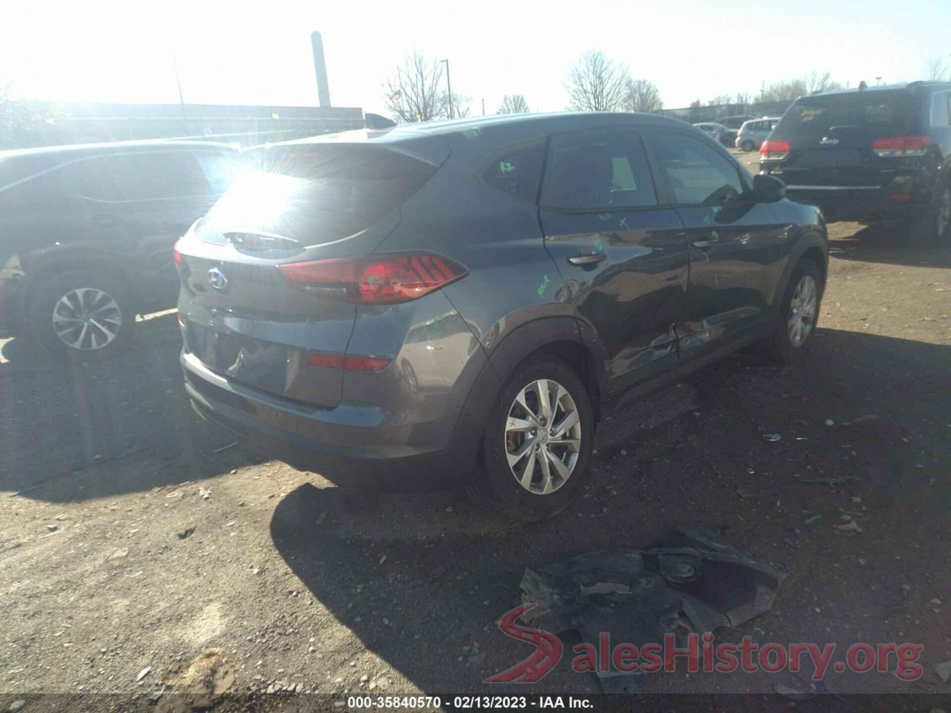 KM8J2CA49KU992700 2019 HYUNDAI TUCSON