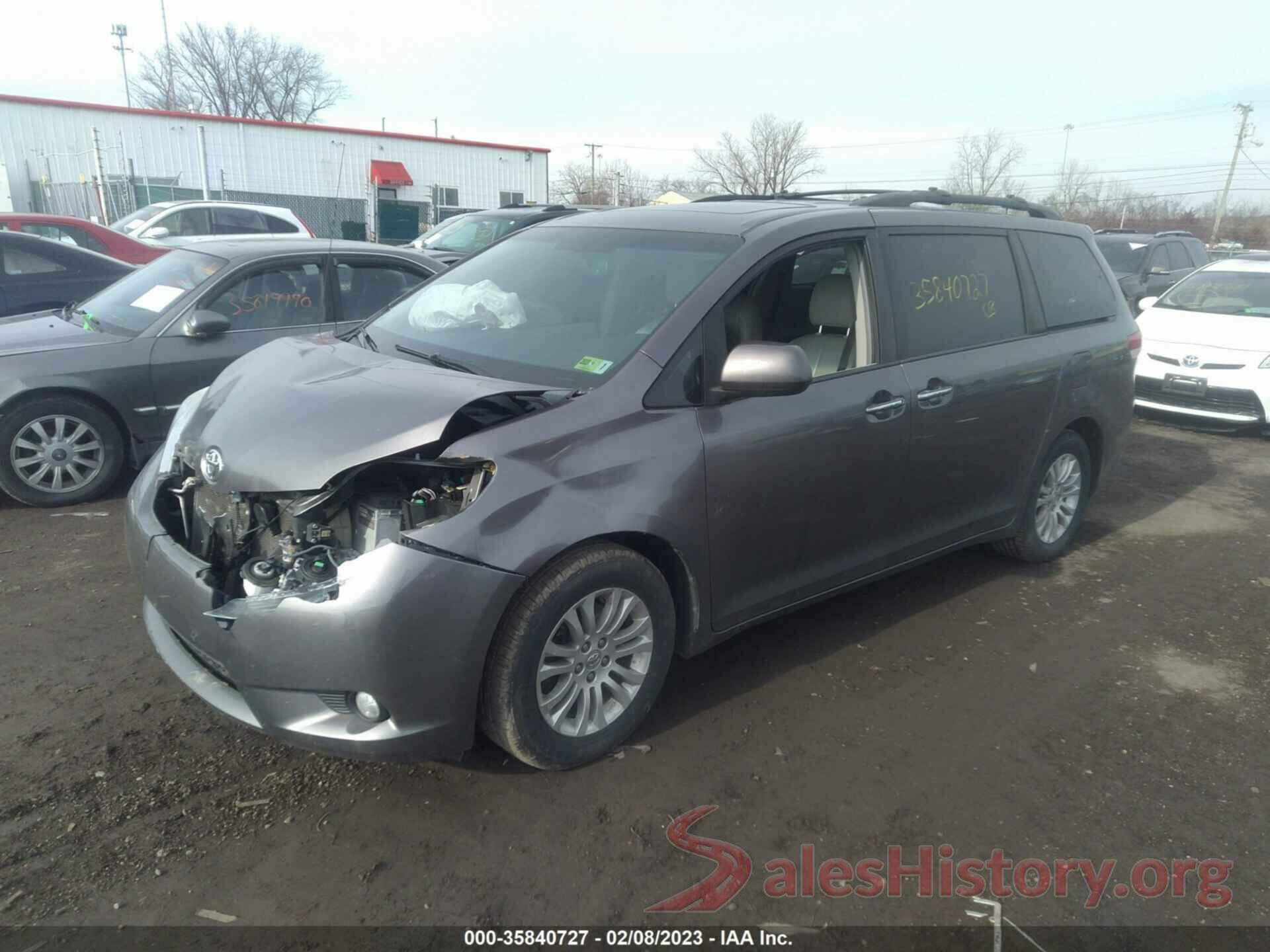 5TDYK3DC5ES517494 2014 TOYOTA SIENNA