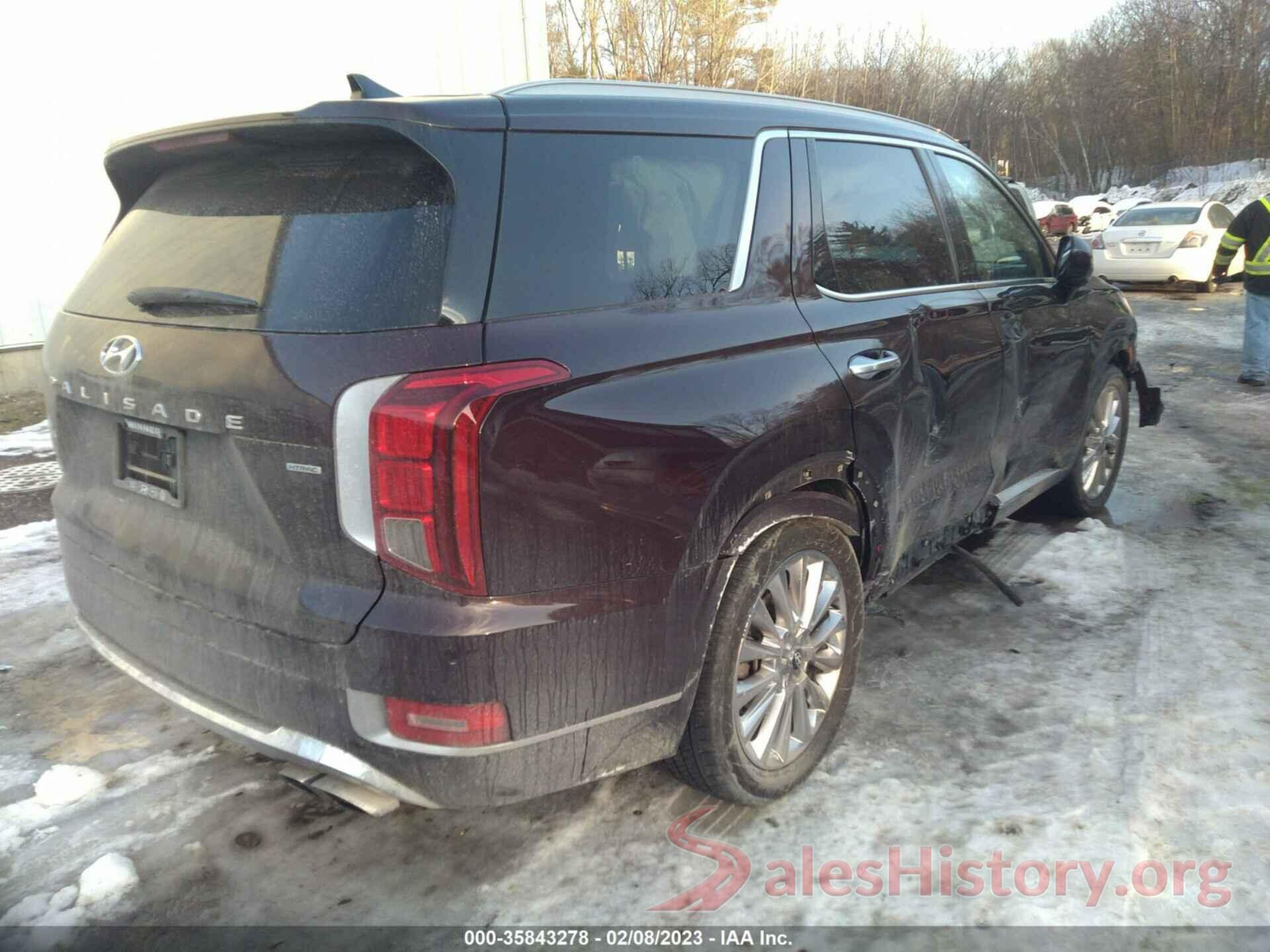 KM8R5DHEXLU062854 2020 HYUNDAI PALISADE