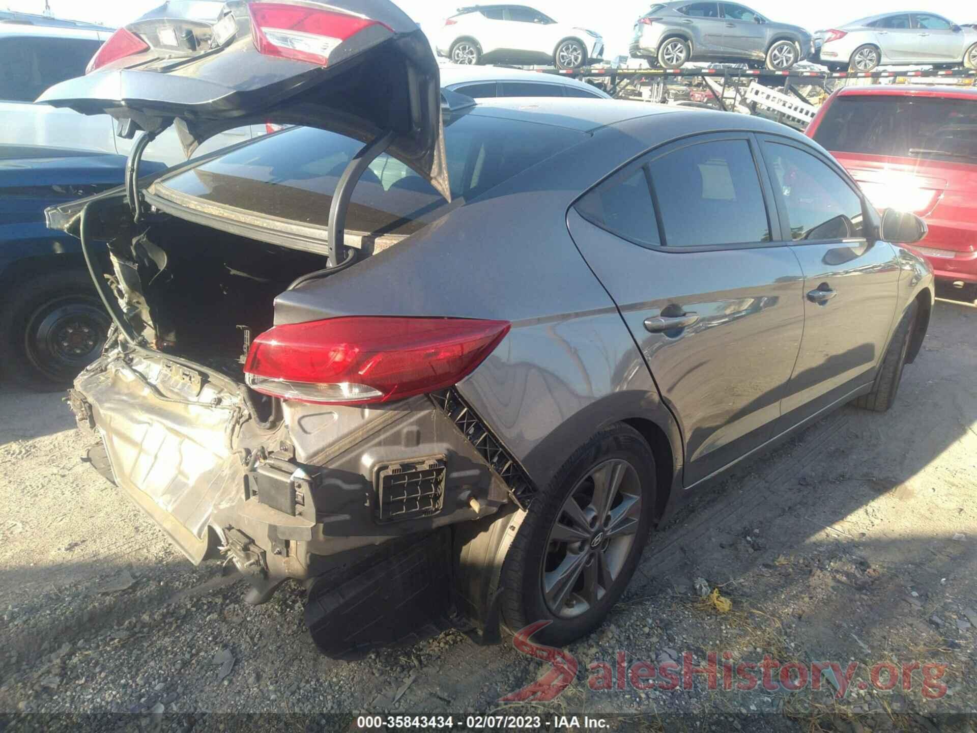 5NPD84LF8JH393638 2018 HYUNDAI ELANTRA